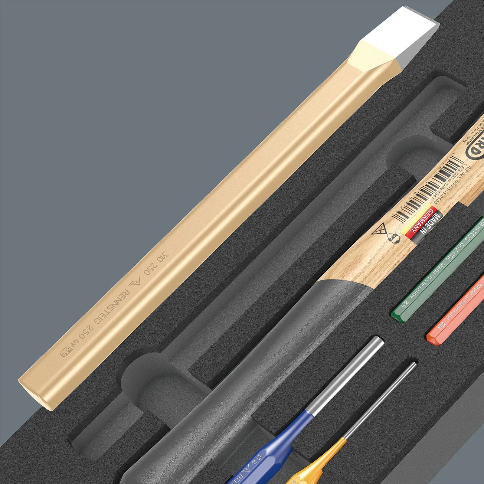 Wera Foam Insert Hammer Set 1 9782 6 Pieces