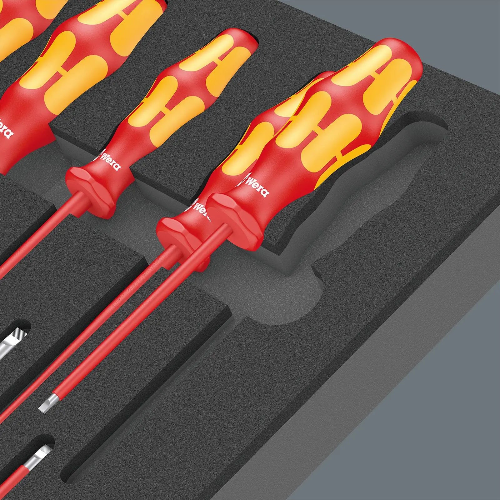 Wera Foam Insert VDE Screwdriver Set 1 9711 16 Pieces