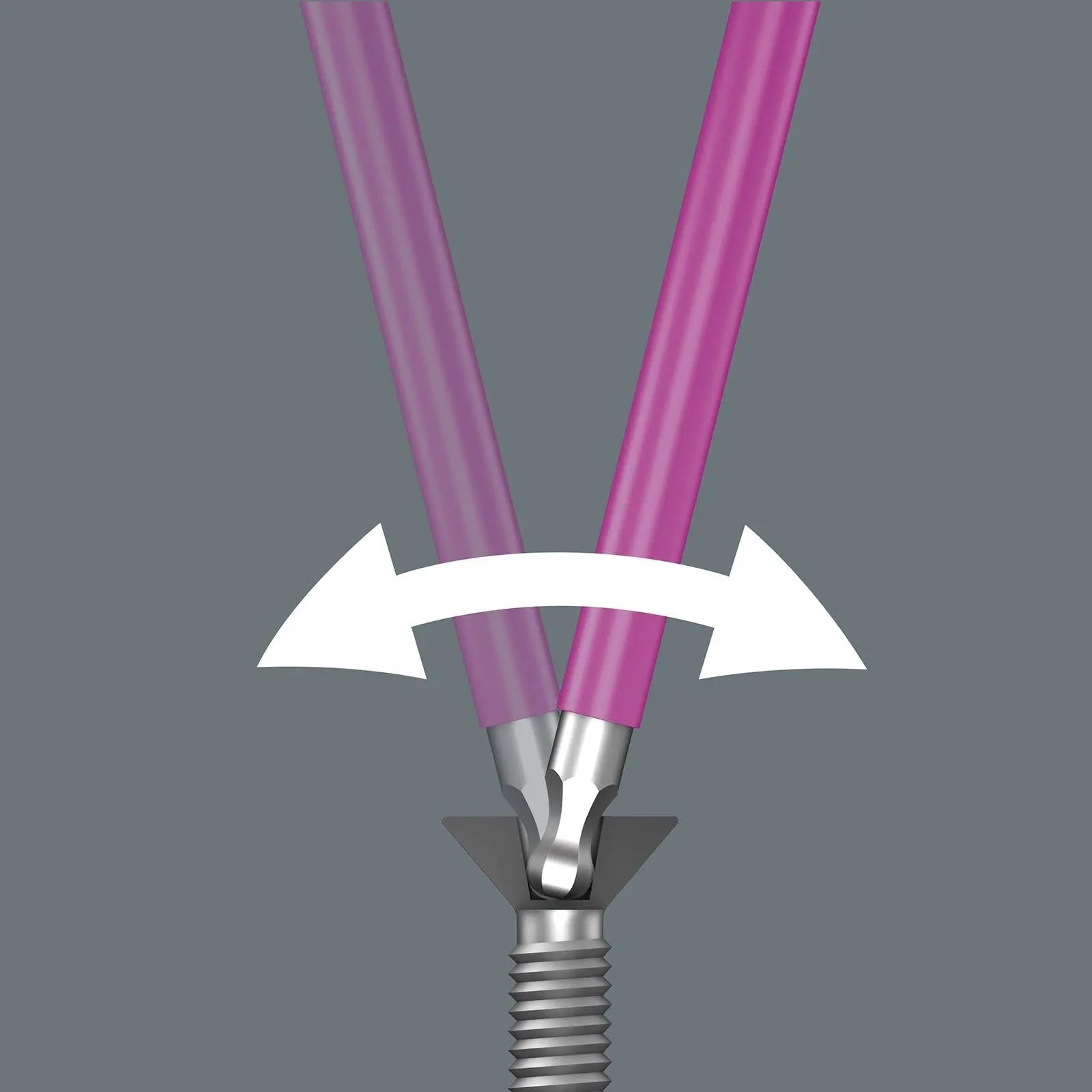 Wera Hex Key Set 3950/9 Multicolour Stainless Steel 1 L-Key Metric 9 Piece 1.5-10mm  White Rose Tools