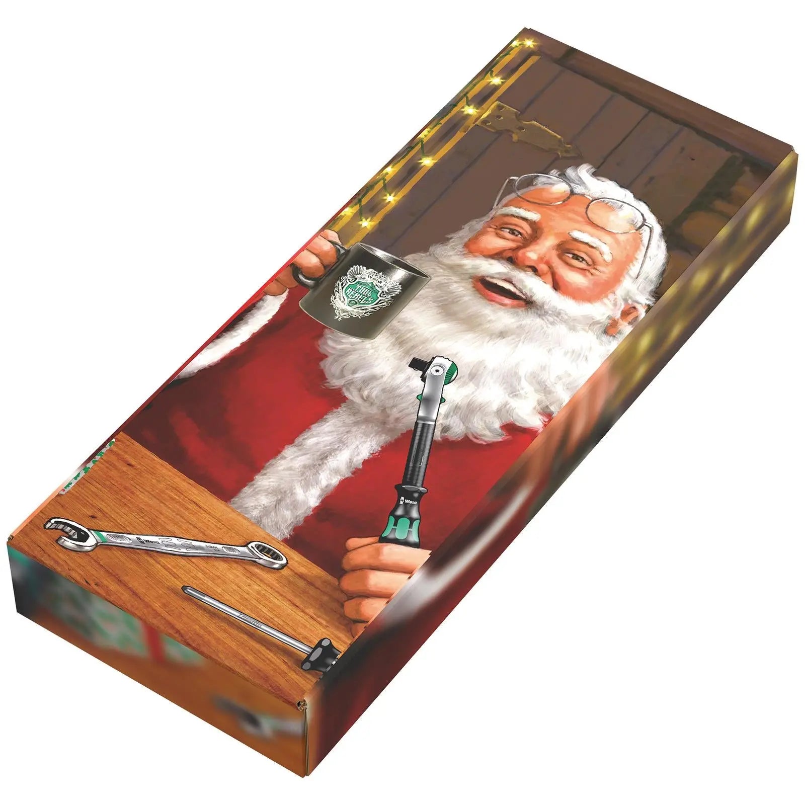 Wera Hex Key Set 950/9 Hex Plus L-Key Set Metric BlackLaser Christmas 2023 9 Pieces 1.5-10mm  White Rose Tools