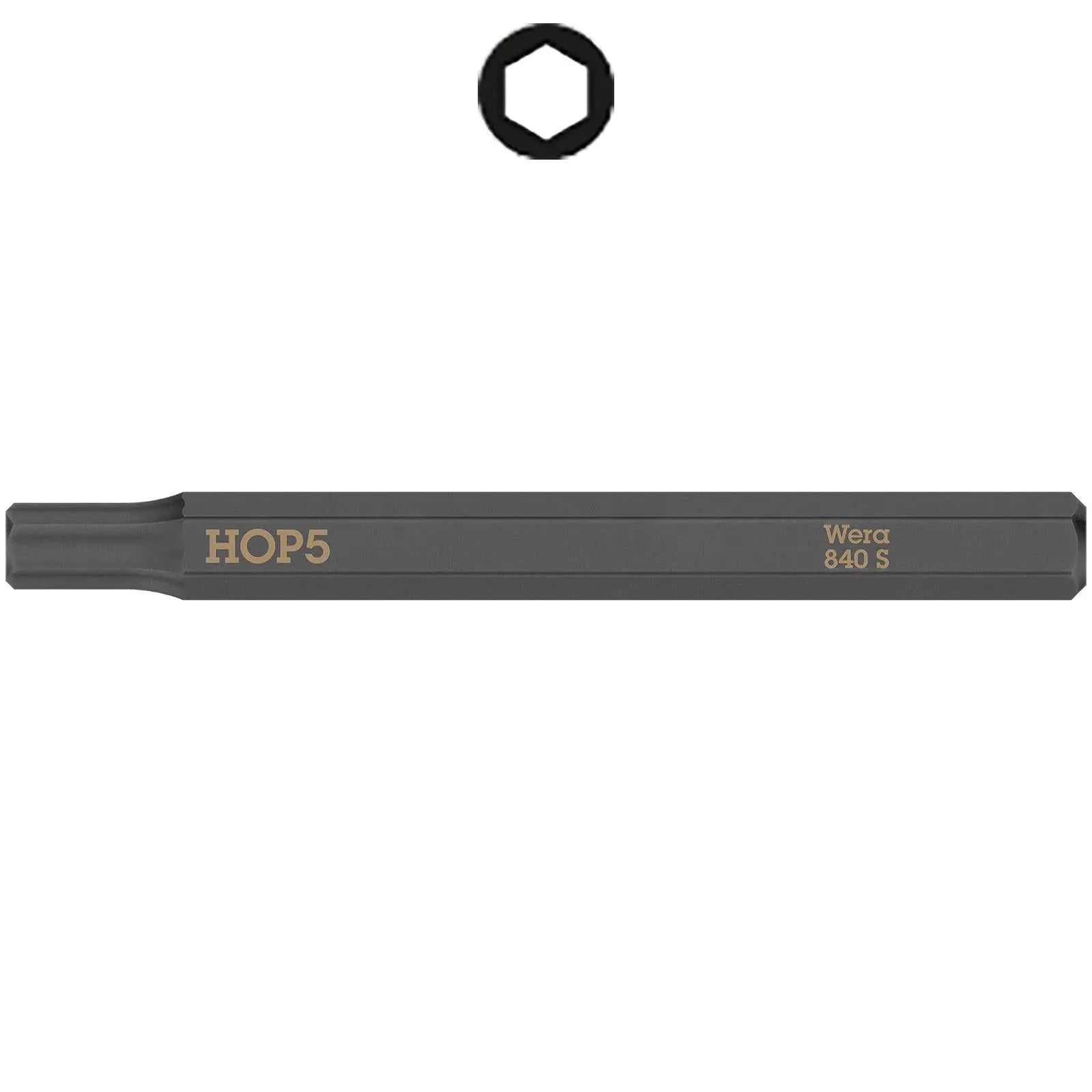 Wera Impact Screwdriver Bit for use with 921 Impact Screwdriver Slotted Hex Phillips Pozi Torx Square White Rose Tools