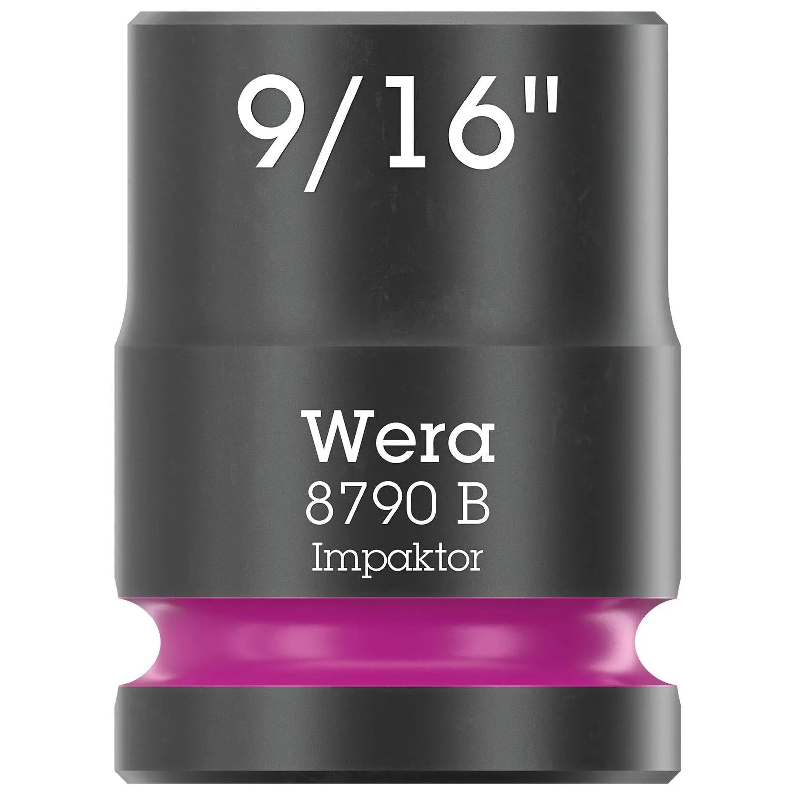 Wera Impact Socket 3/8" Drive 8790 B Impaktor Choose Size Metric 8-24mm or Imperial 1/4"-1 White Rose Tools