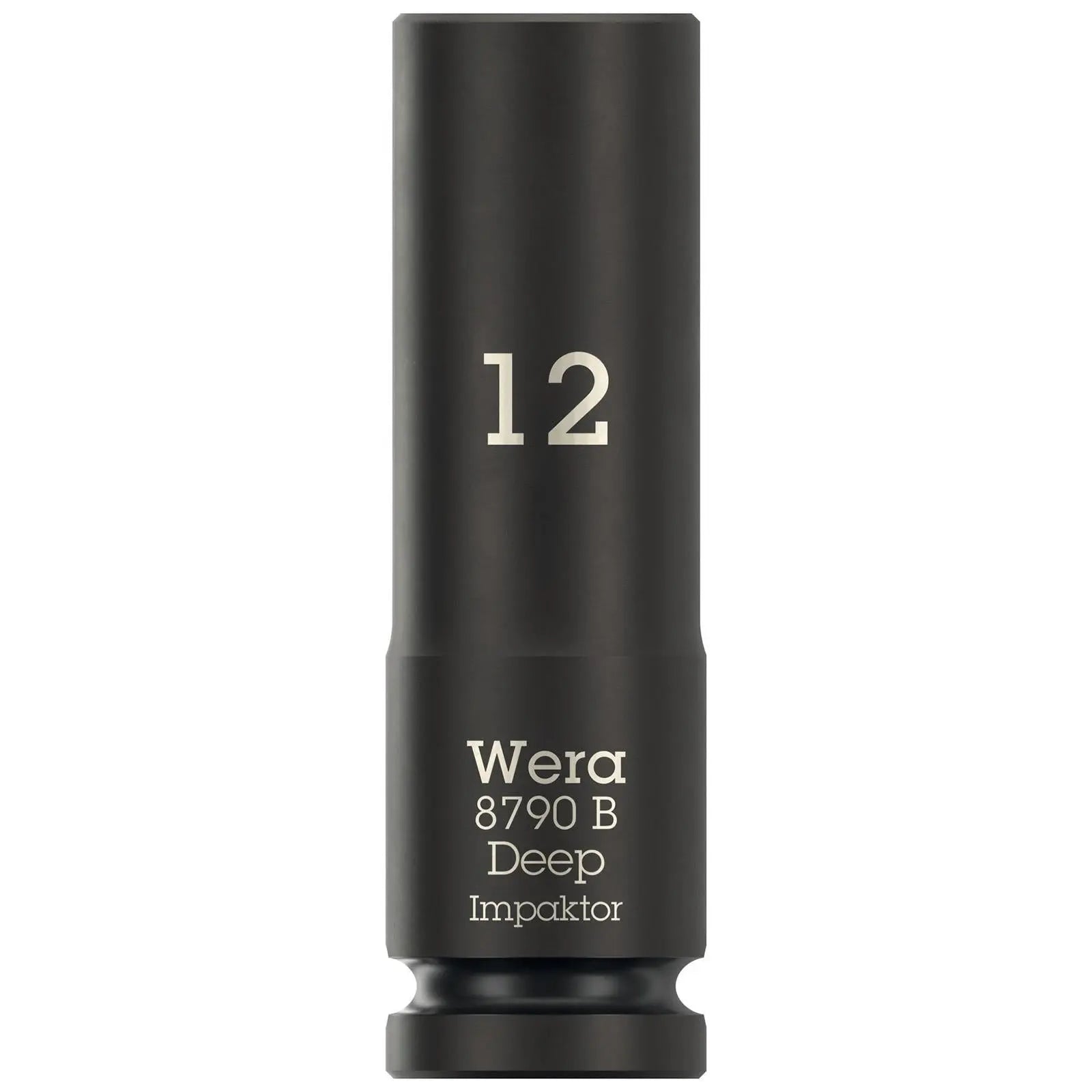 Wera Impact Socket Deep 3/8" Drive 8790 B Impaktor Metric Imperial - Choose Size White Rose Tools