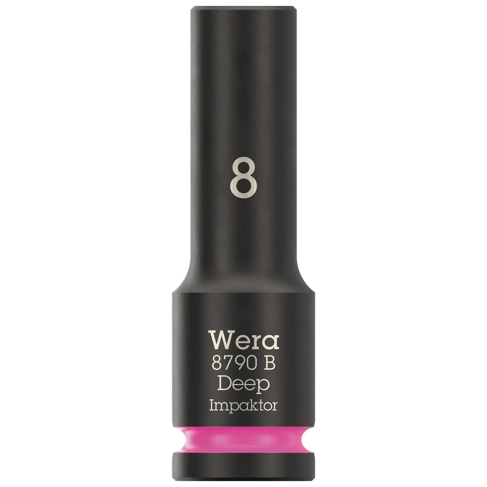 Wera Impact Socket Deep 3/8" Drive 8790 B Impaktor Metric Imperial - Choose Size White Rose Tools