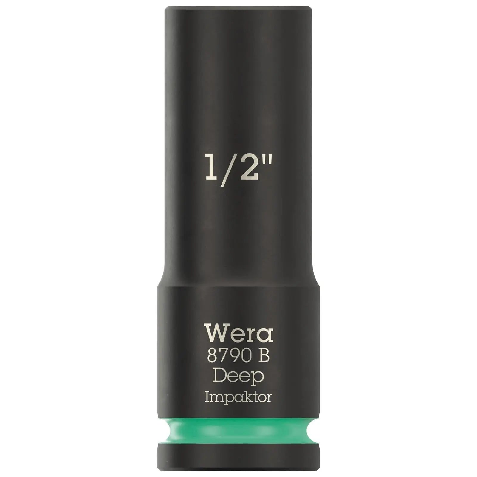 Wera Impact Socket Deep 3/8" Drive 8790 B Impaktor Metric Imperial - Choose Size White Rose Tools
