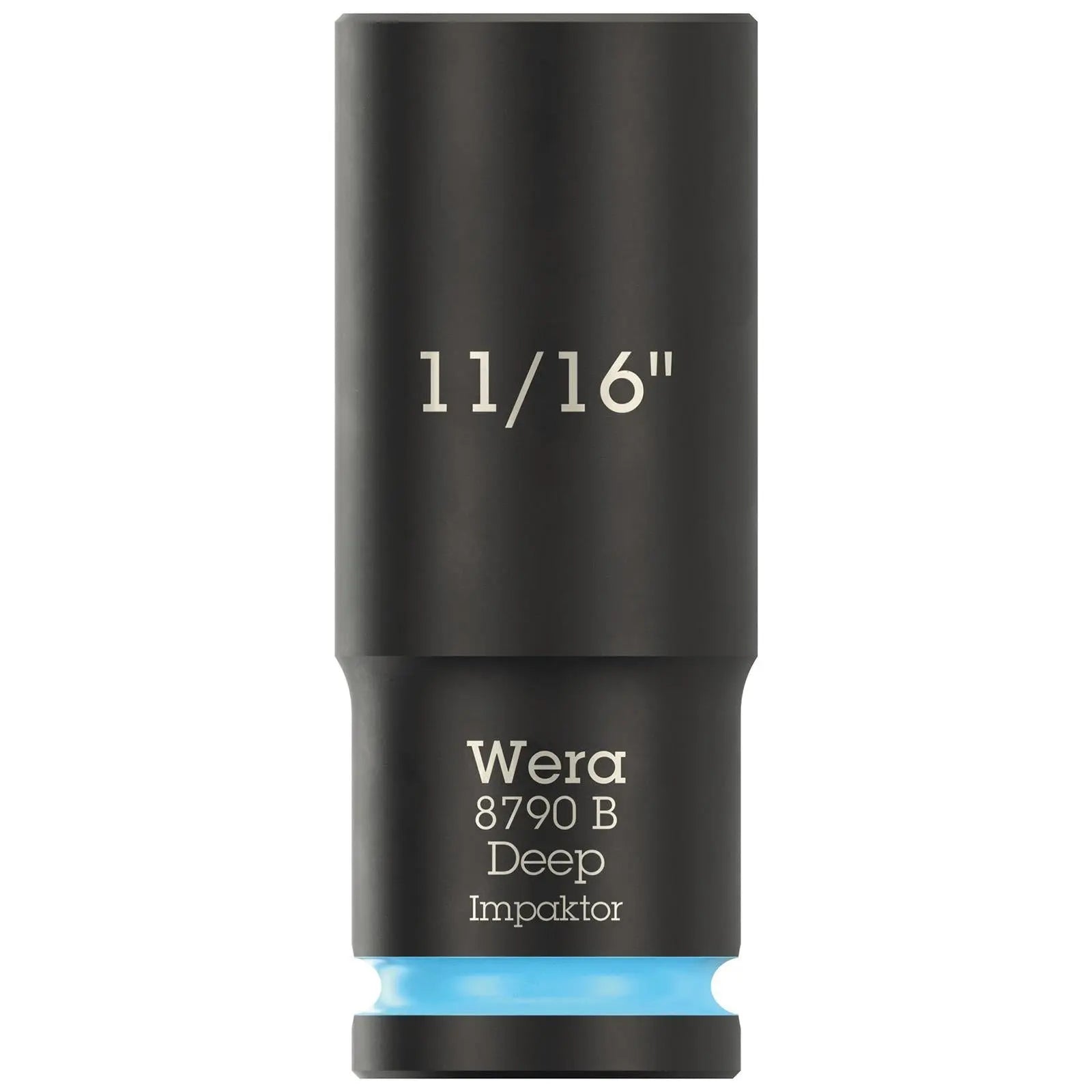 Wera Impact Socket Deep 3/8" Drive 8790 B Impaktor Metric Imperial - Choose Size White Rose Tools