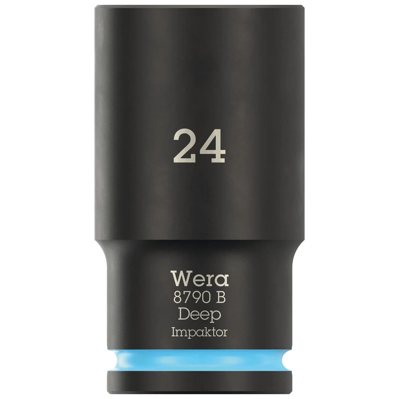 Wera Impact Socket Deep 3/8" Drive 8790 B Impaktor Metric Imperial - Choose Size White Rose Tools