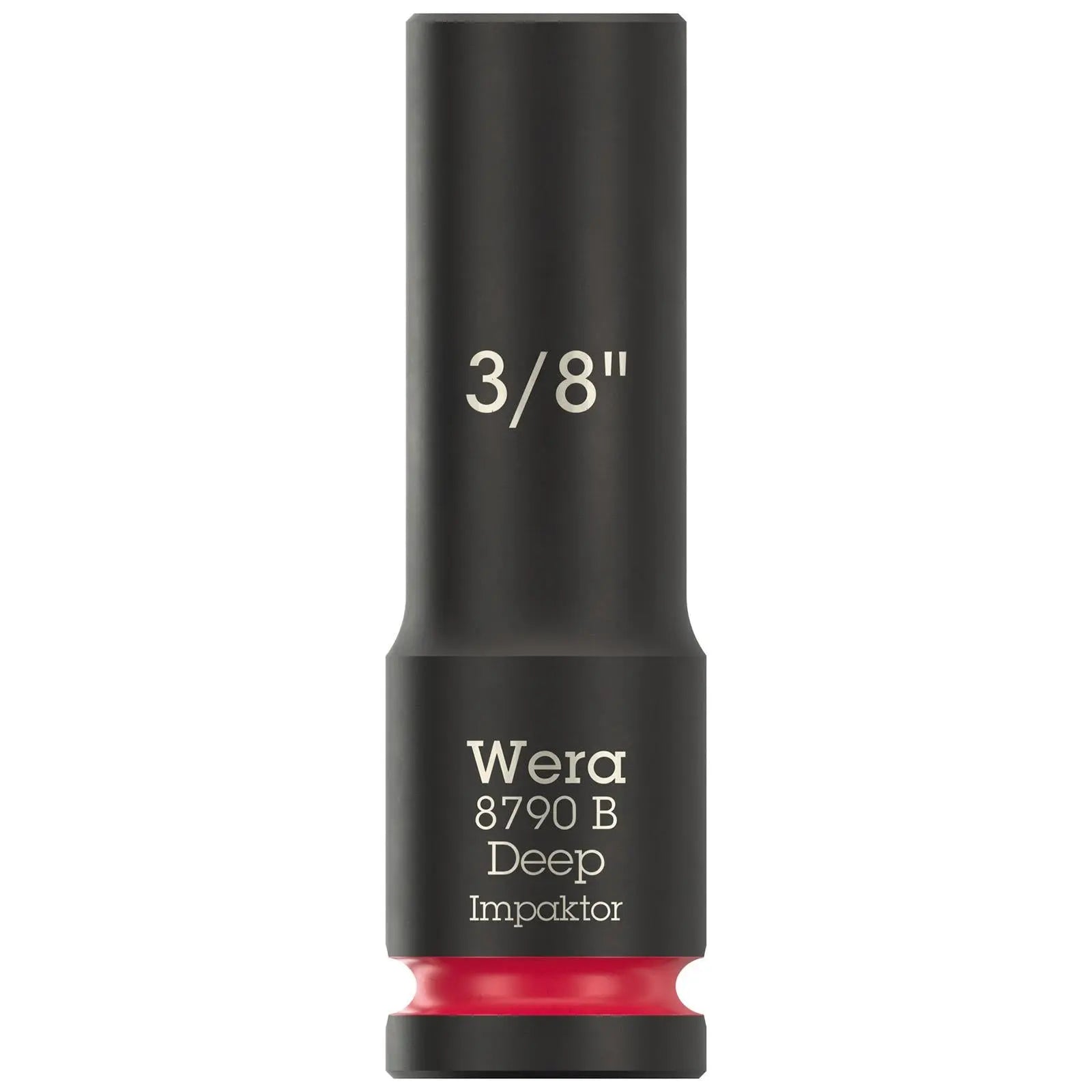 Wera Impact Socket Deep 3/8" Drive 8790 B Impaktor Metric Imperial - Choose Size White Rose Tools