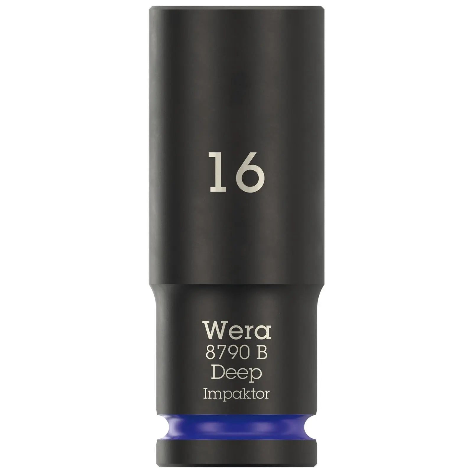 Wera Impact Socket Deep 3/8" Drive 8790 B Impaktor Metric Imperial - Choose Size White Rose Tools