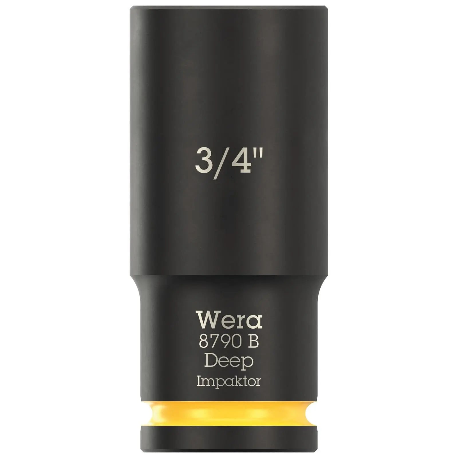 Wera Impact Socket Deep 3/8" Drive 8790 B Impaktor Metric Imperial - Choose Size White Rose Tools