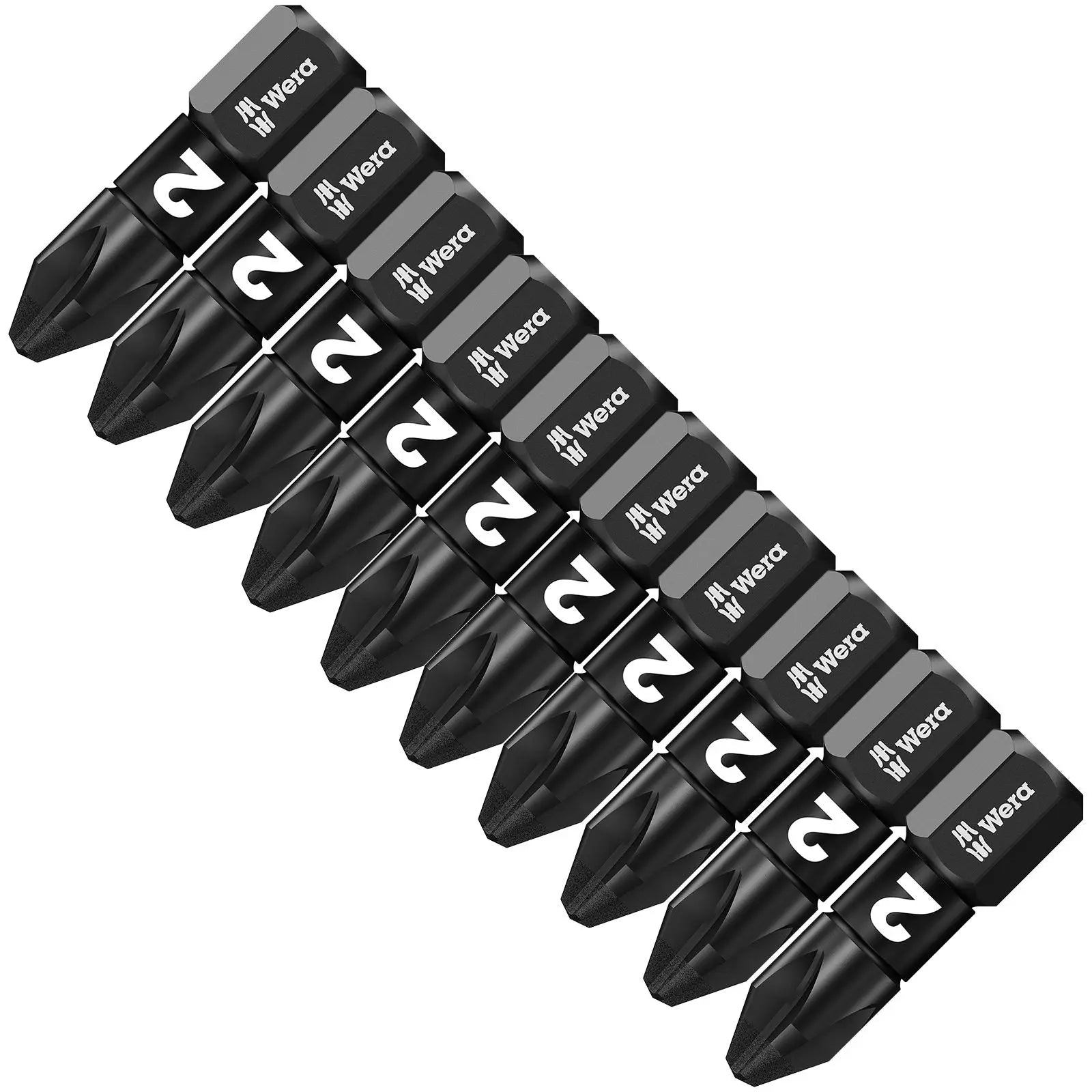 Wera Impaktor Impact Screwdriver Bits Pozi Phillips Torx Hex 25mm 50mm Length