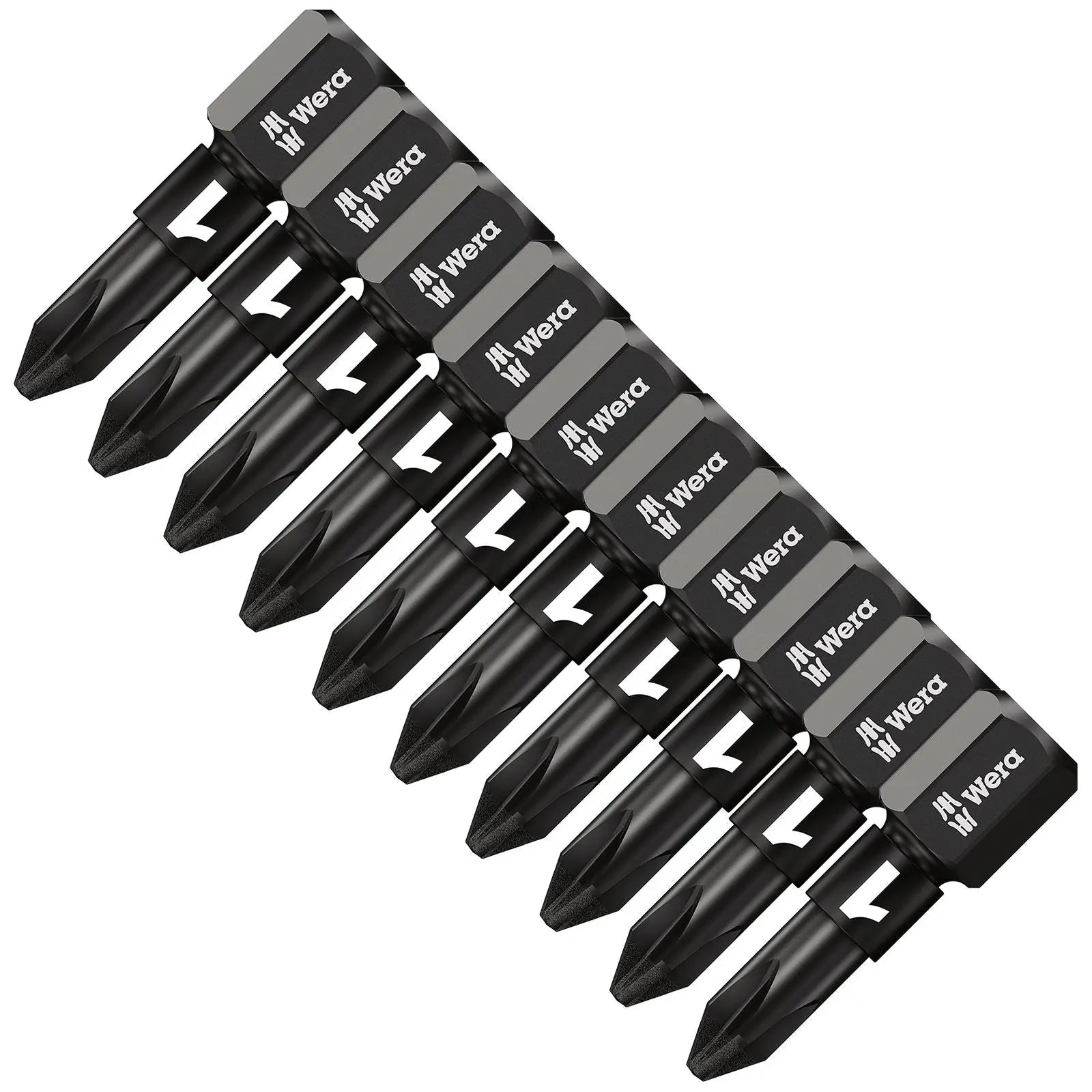 Wera Impaktor Impact Screwdriver Bits Pozi Phillips Torx Hex 25mm 50mm Length