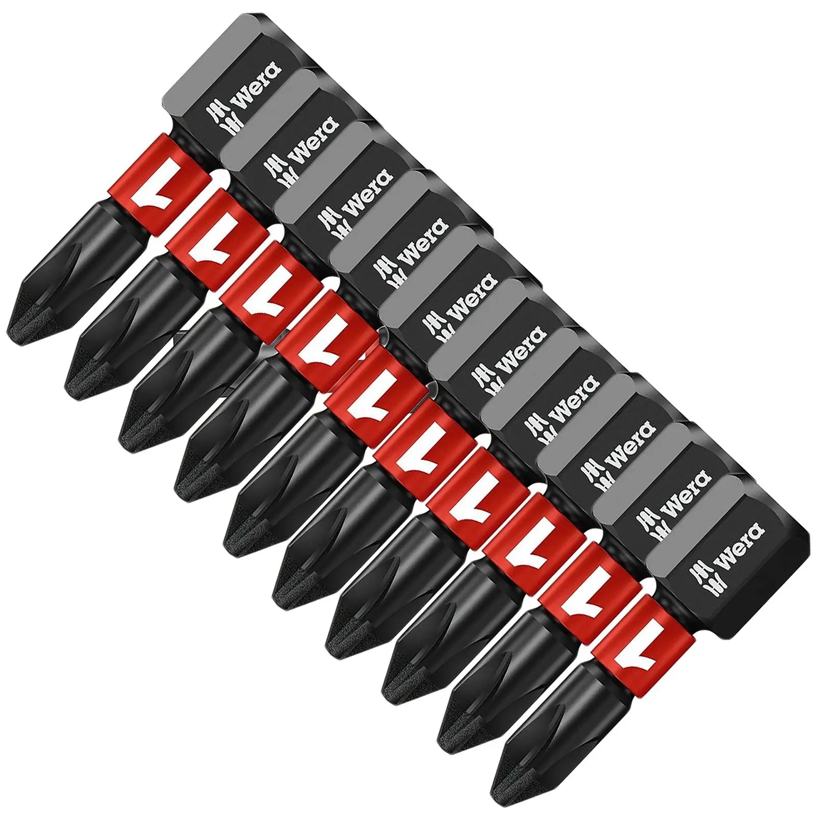 Wera Impaktor Impact Screwdriver Bits Pozi Phillips Torx Hex 25mm 50mm Length