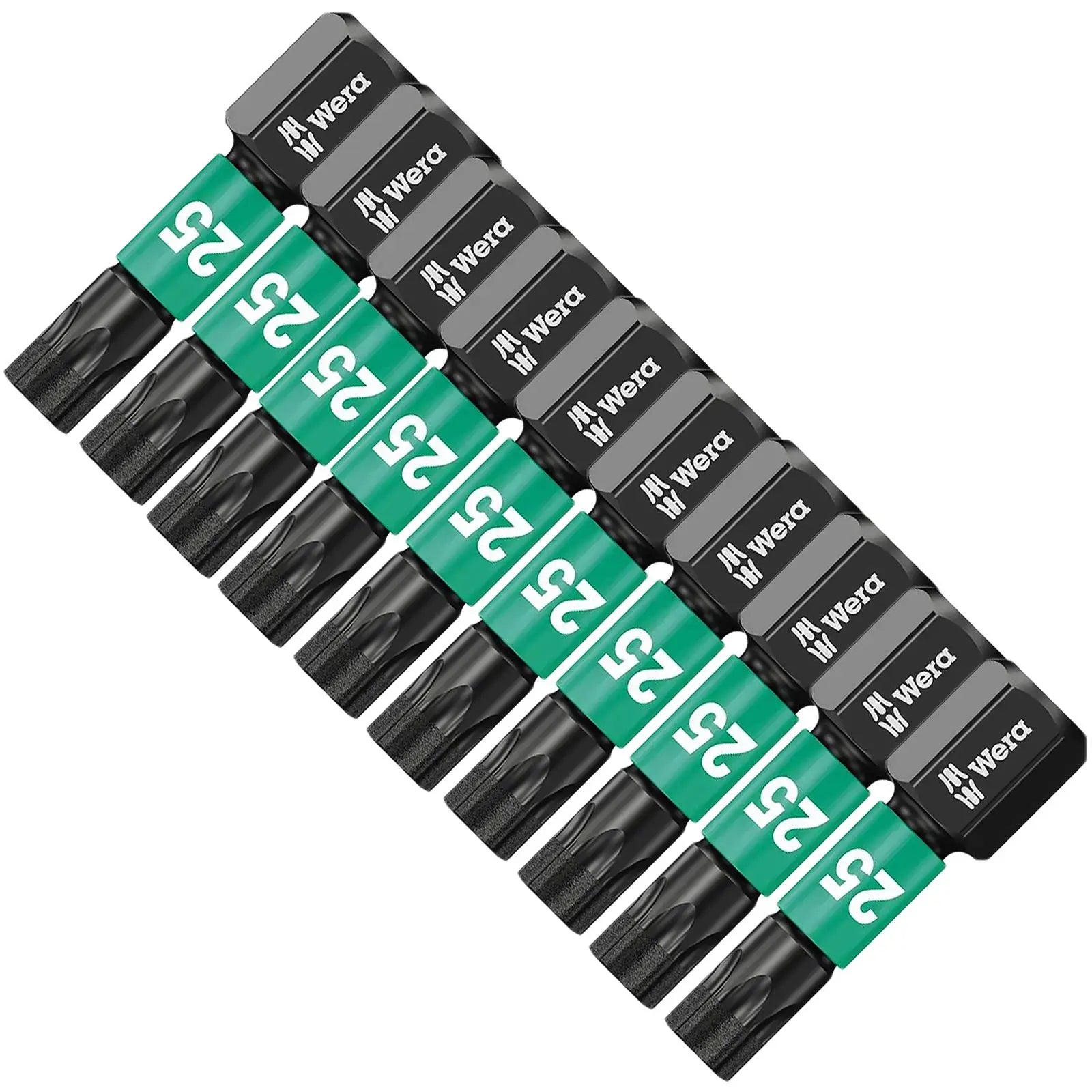 Wera Impaktor Impact Screwdriver Bits Pozi Phillips Torx Hex 25mm 50mm Length