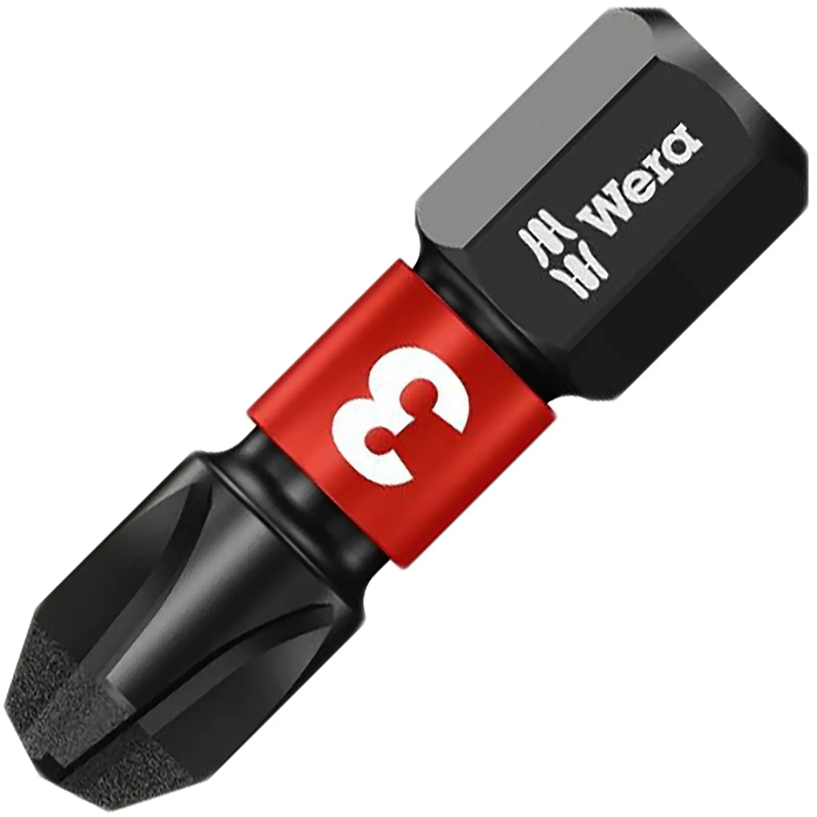 Wera Impaktor Impact Screwdriver Bits Pozi Phillips Torx Hex 25mm 50mm Length