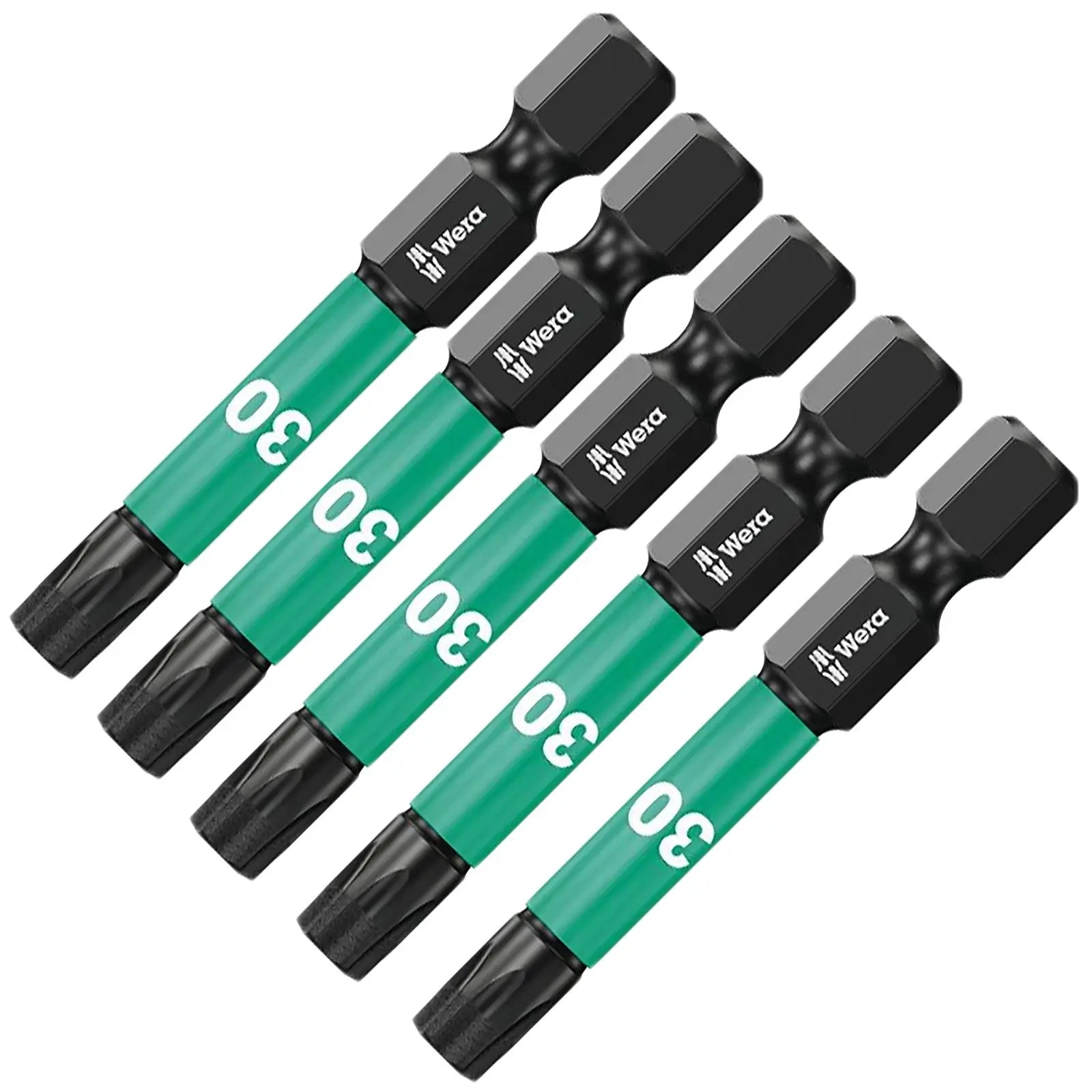 Wera Impaktor Impact Screwdriver Bits Pozi Phillips Torx Hex 25mm 50mm Length