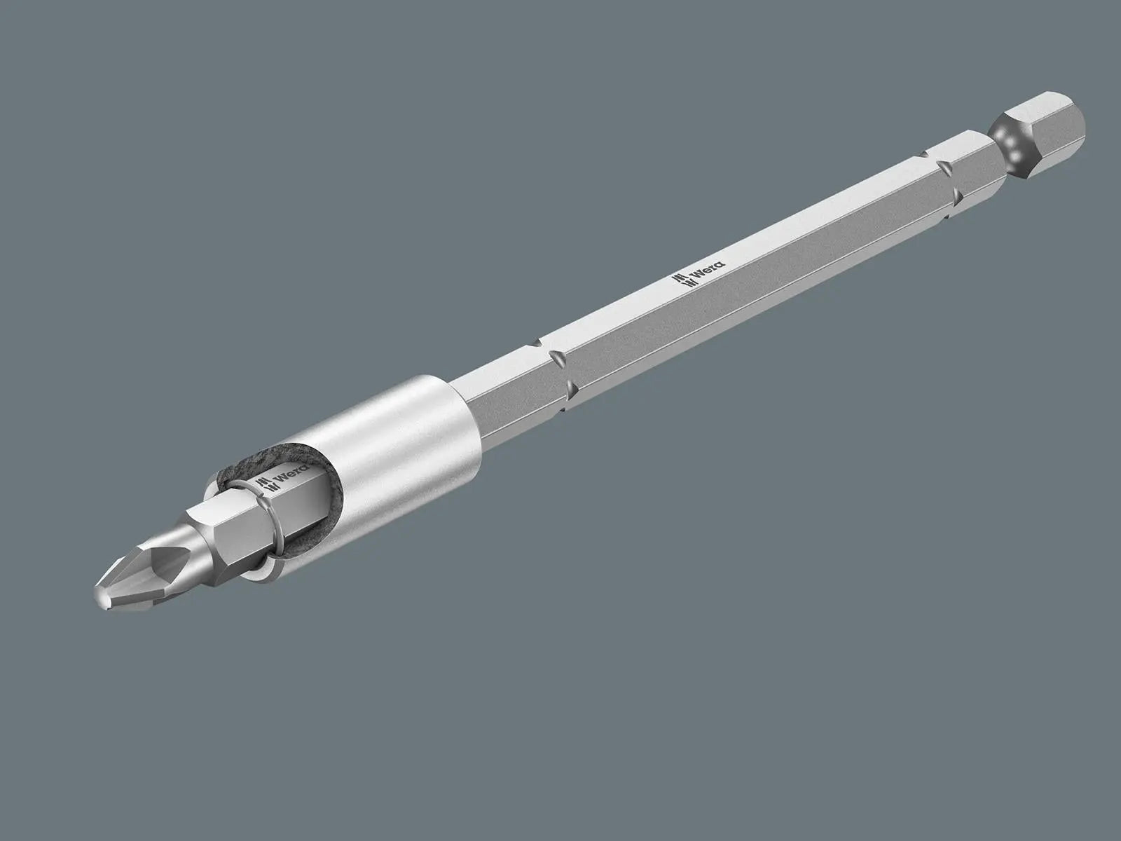 Wera Interchangable Screwdriver Set Kraftform Kompakt 28 SB 7 Pieces White Rose Tools