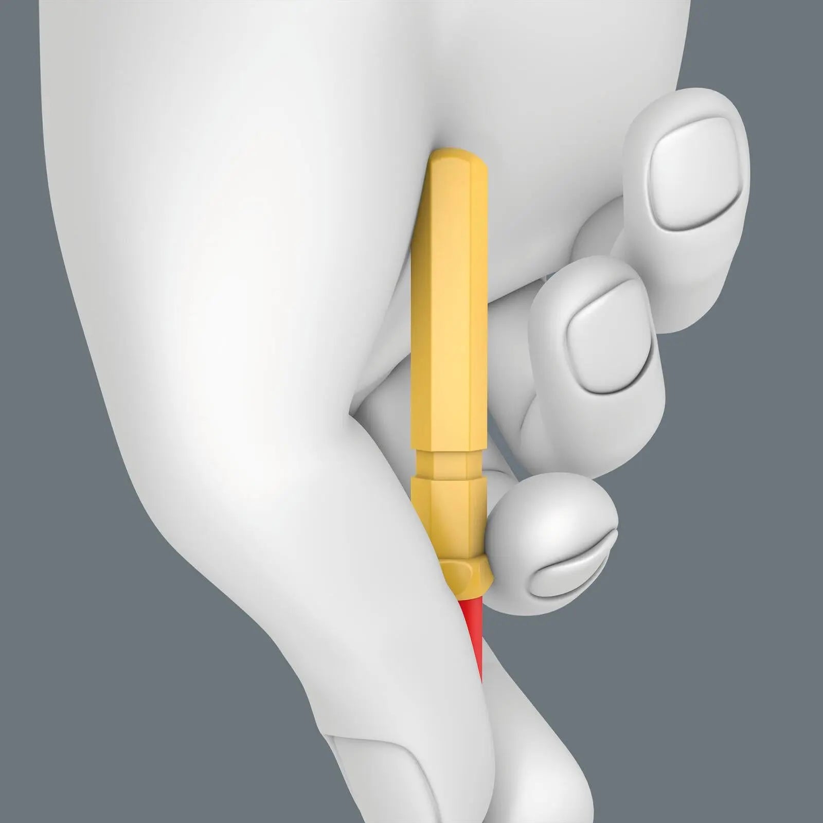 Wera Interchangeable VDE Screwdriver Set Kraftform Kompakt VDE 16 Torque 1.2-3Nm Extra Slim 1 Tool Finder 16 Pieces White Rose Tools
