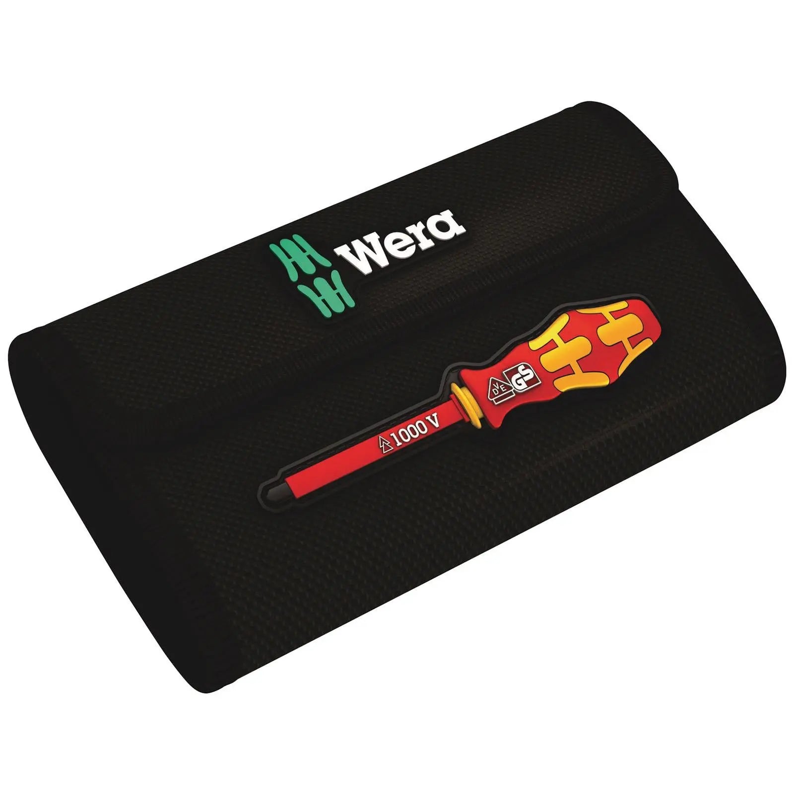 Wera Interchangeable VDE Screwdriver Set Kraftform Kompakt VDE 16 Universal 1 Tool Finder 16 Pieces White Rose Tools