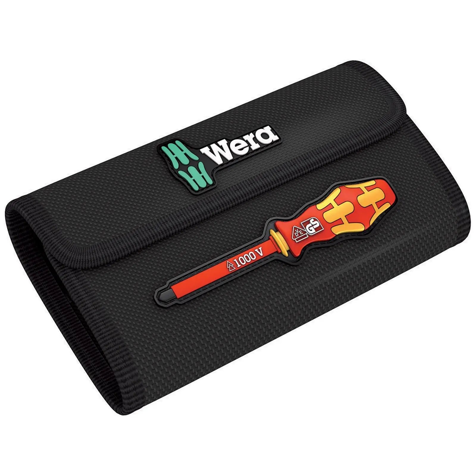 Wera Interchangeable VDE Screwdriver Set Kraftform Kompakt VDE 7 Imperial 1 Tool Finder 6 Pieces Phillips Slotted Square White Rose Tools