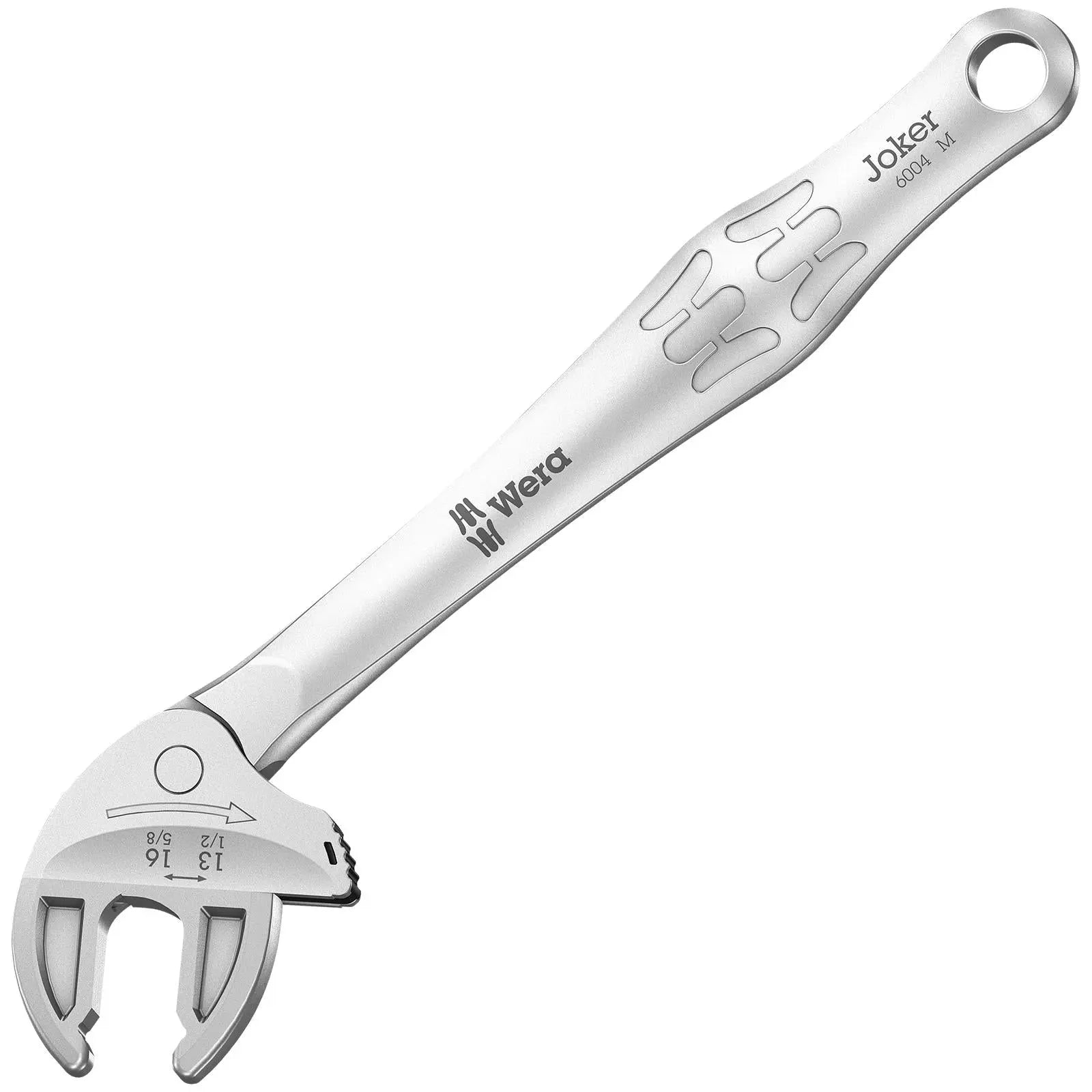 Wera Joker 6004 Self Setting Adjustable Spanner Wrench Individual XS-XXL White Rose Tools