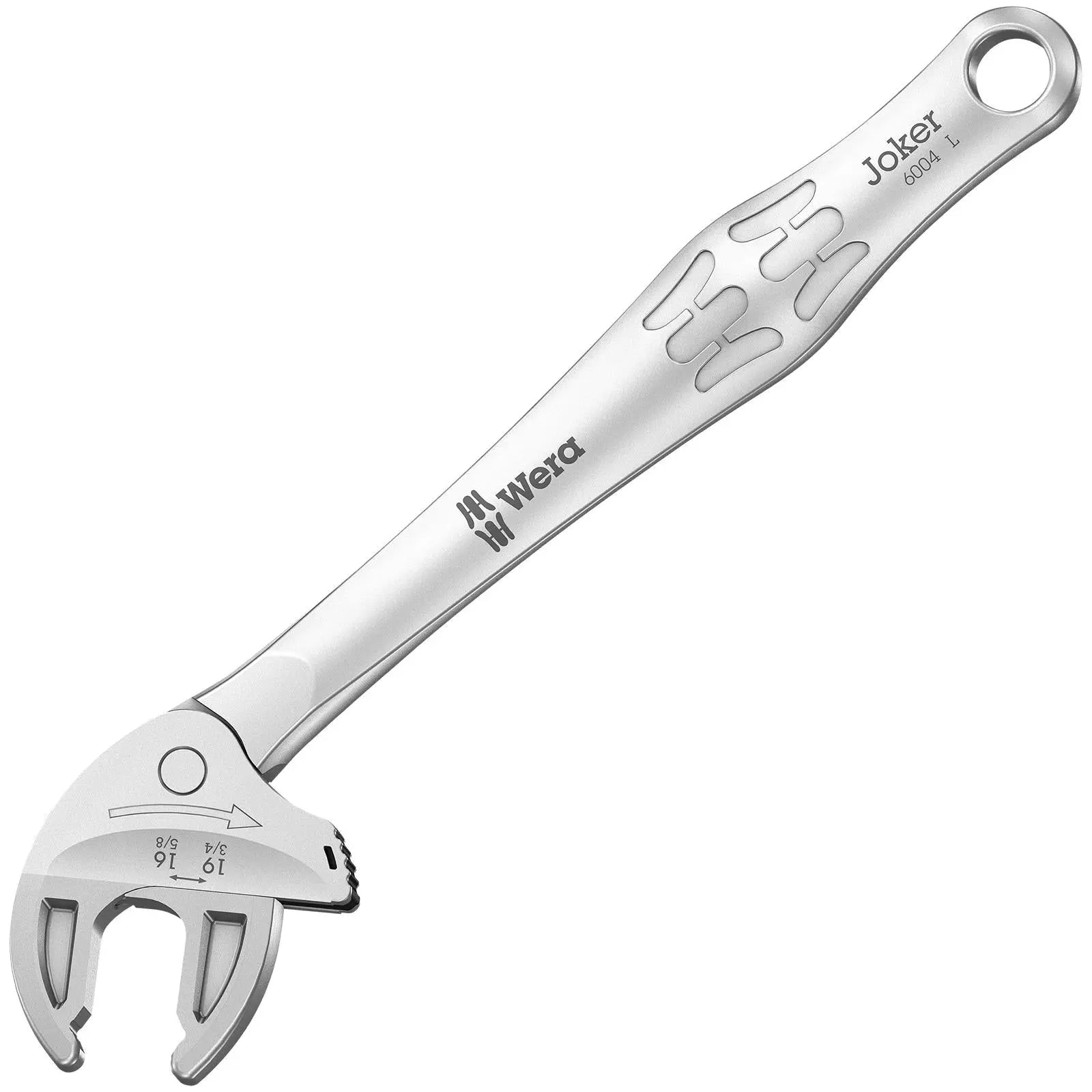 Wera Joker 6004 Self Setting Adjustable Spanner Wrench Individual XS-XXL White Rose Tools