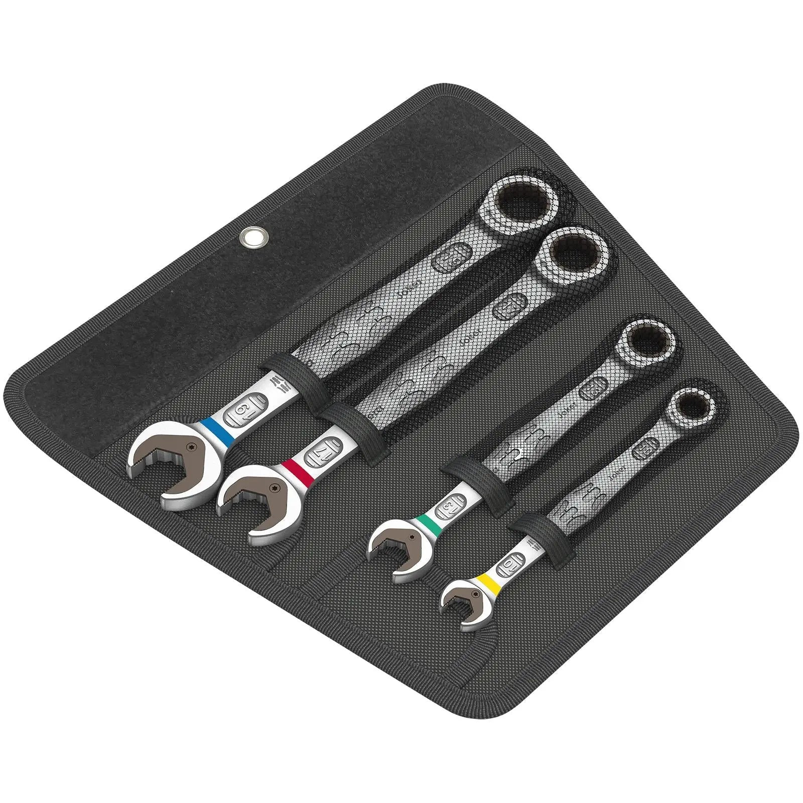 Wera Joker Ratchet Combination Spanner Wrench Set SB 4 Piece 10-19mm