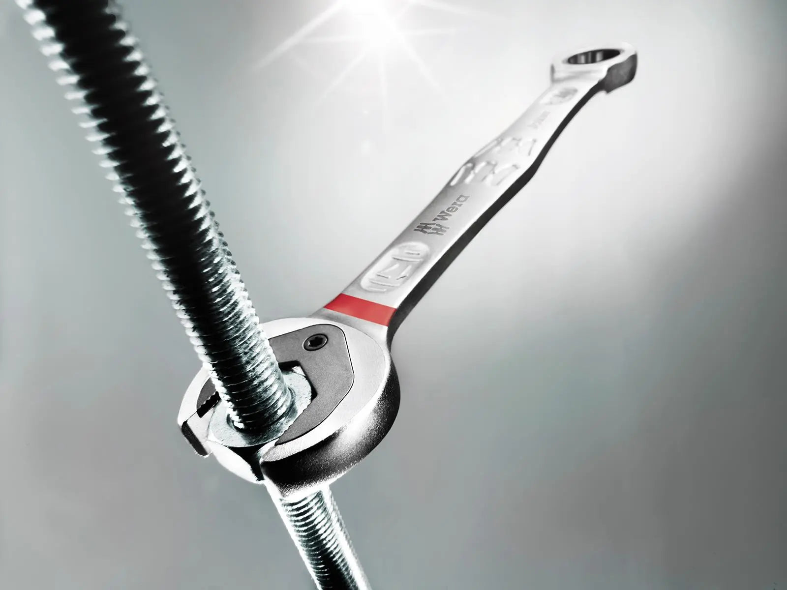 Wera Joker Ratchet Combination Spanner Wrench Set SB 4 Piece 10-19mm