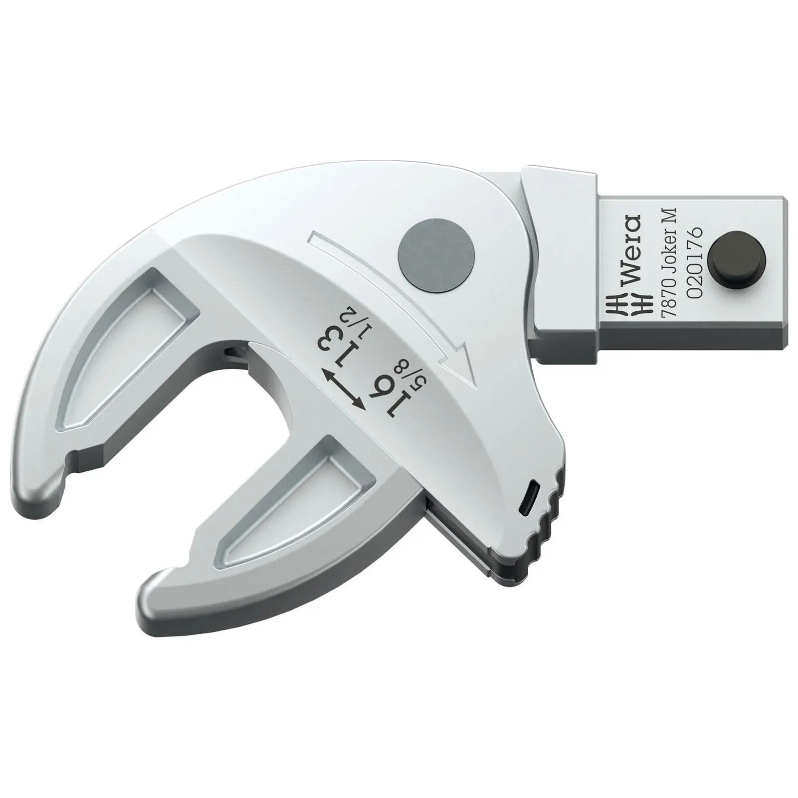 Wera Joker Spanner Wrench M 13-16mm 7870 Self Setting Insert for Click Torque X 9x12mm Mounting White Rose Tools