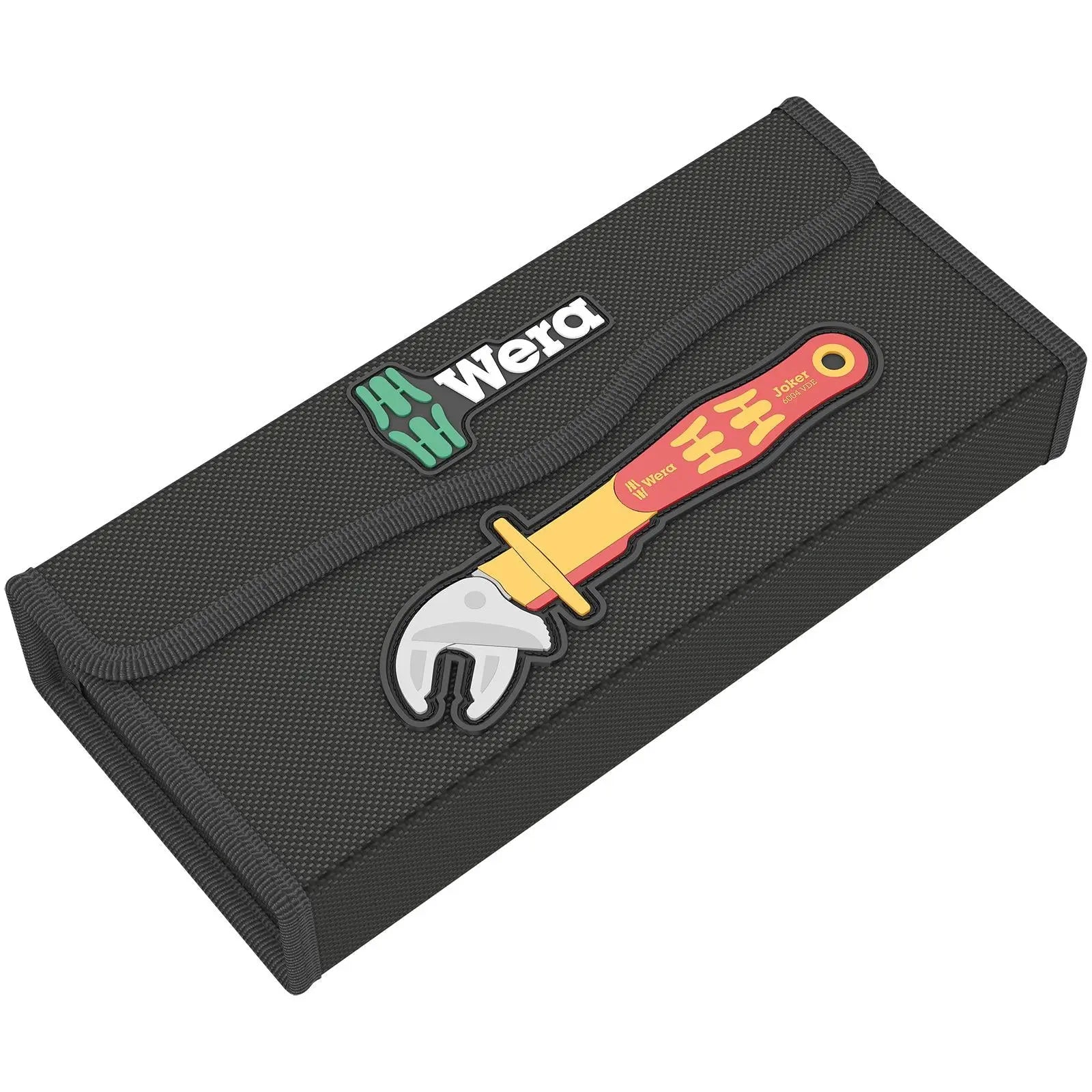 Wera Joker VDE 4 Set 1 6004 Insulated Self Setting Adjustable Spanner Set 4 Pieces in Case  White Rose Tools