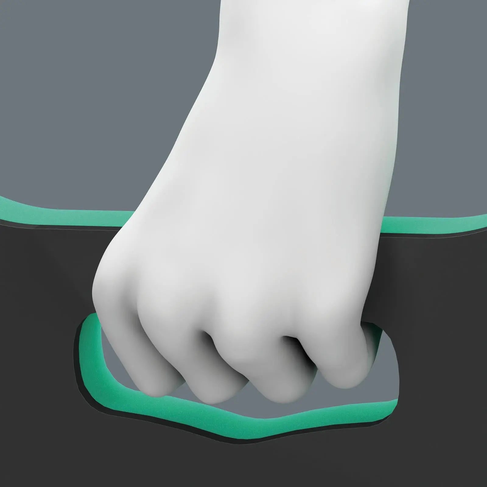 Wera Kneeling Pad 9516 with Bottle Opener Comfort and Refreshment Set Knee Saver Mat 2 Pieces White Rose Tools