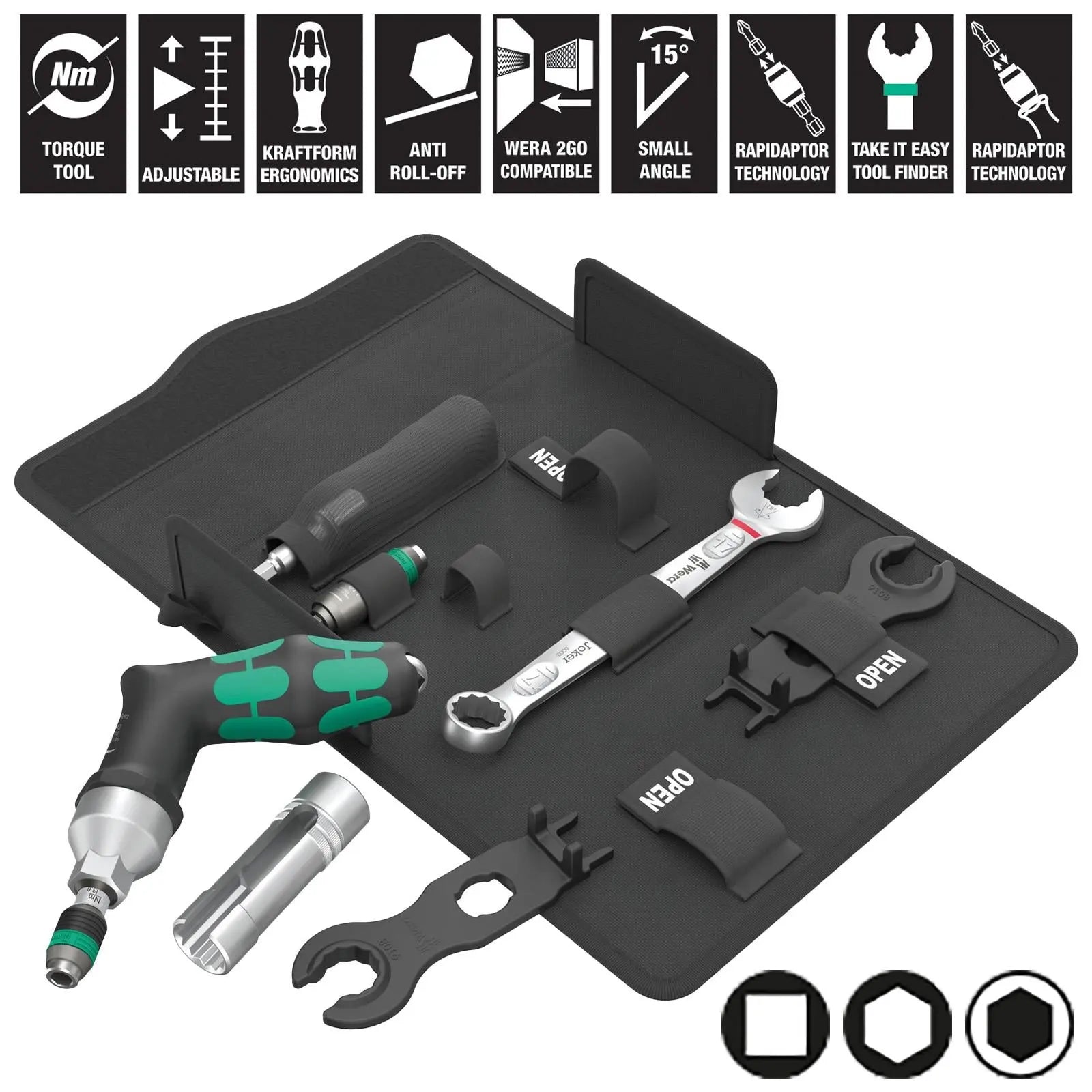 Wera MC4 Solar Installation Kit 9524 Photovoltaic Mounting Tool Set 1 7 Pieces White Rose Tools