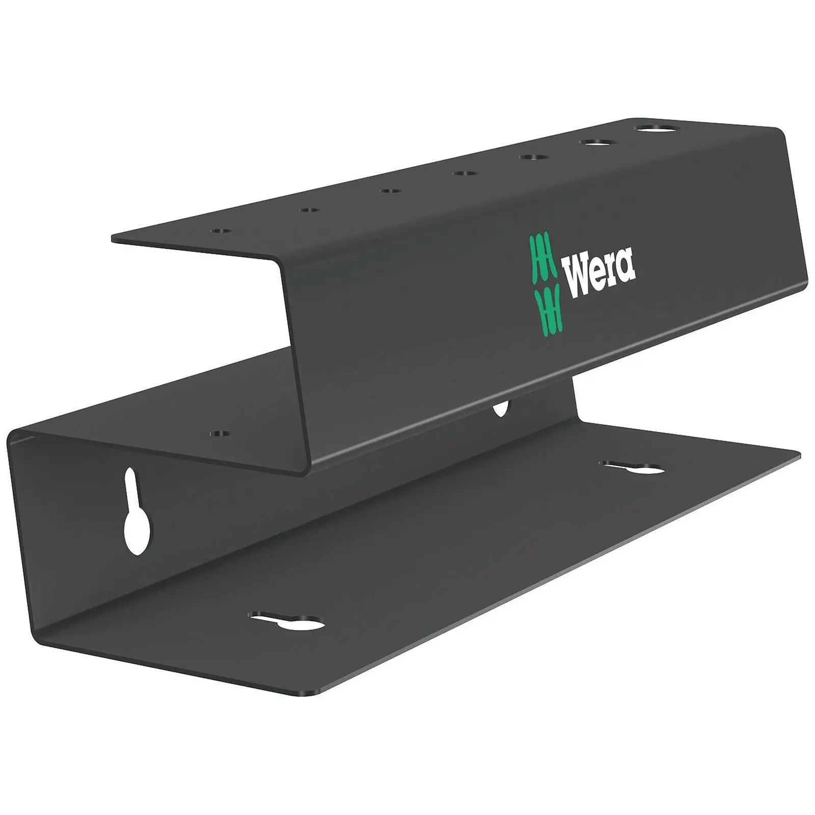 Wera Metal Storage Rack for T-Handle Screwdrivers 9604 Unloaded Wall Mountable White Rose Tools