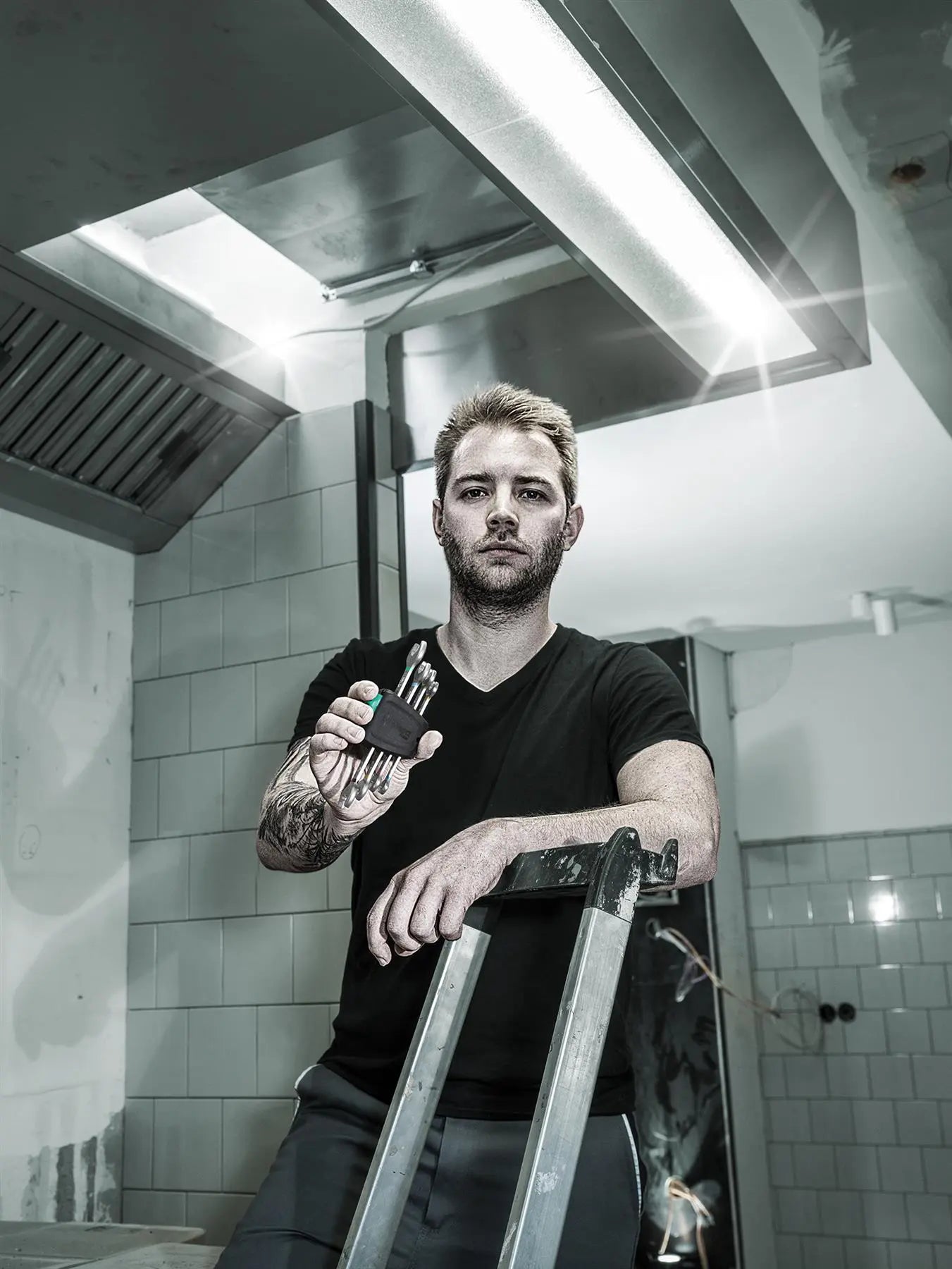 Wera Open Ended Spanner Wrench Set 4 Piece 6-13mm 6005 Joker 4 Set 1 White Rose Tools