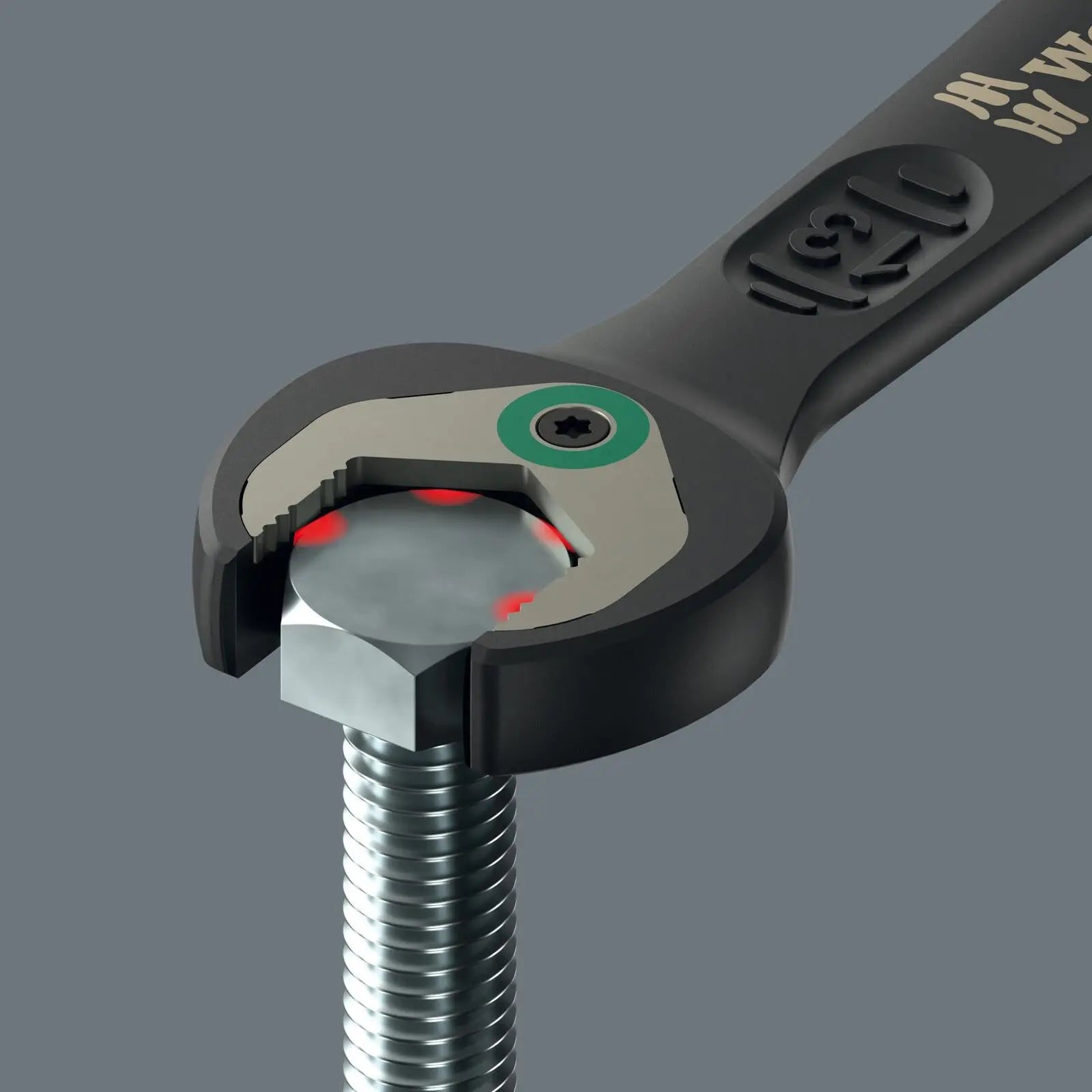 Wera Ratchet Combination Spanner Set 6000 Joker Black Edition 11 Set 1 Wrenches 11 Pieces  White Rose Tools