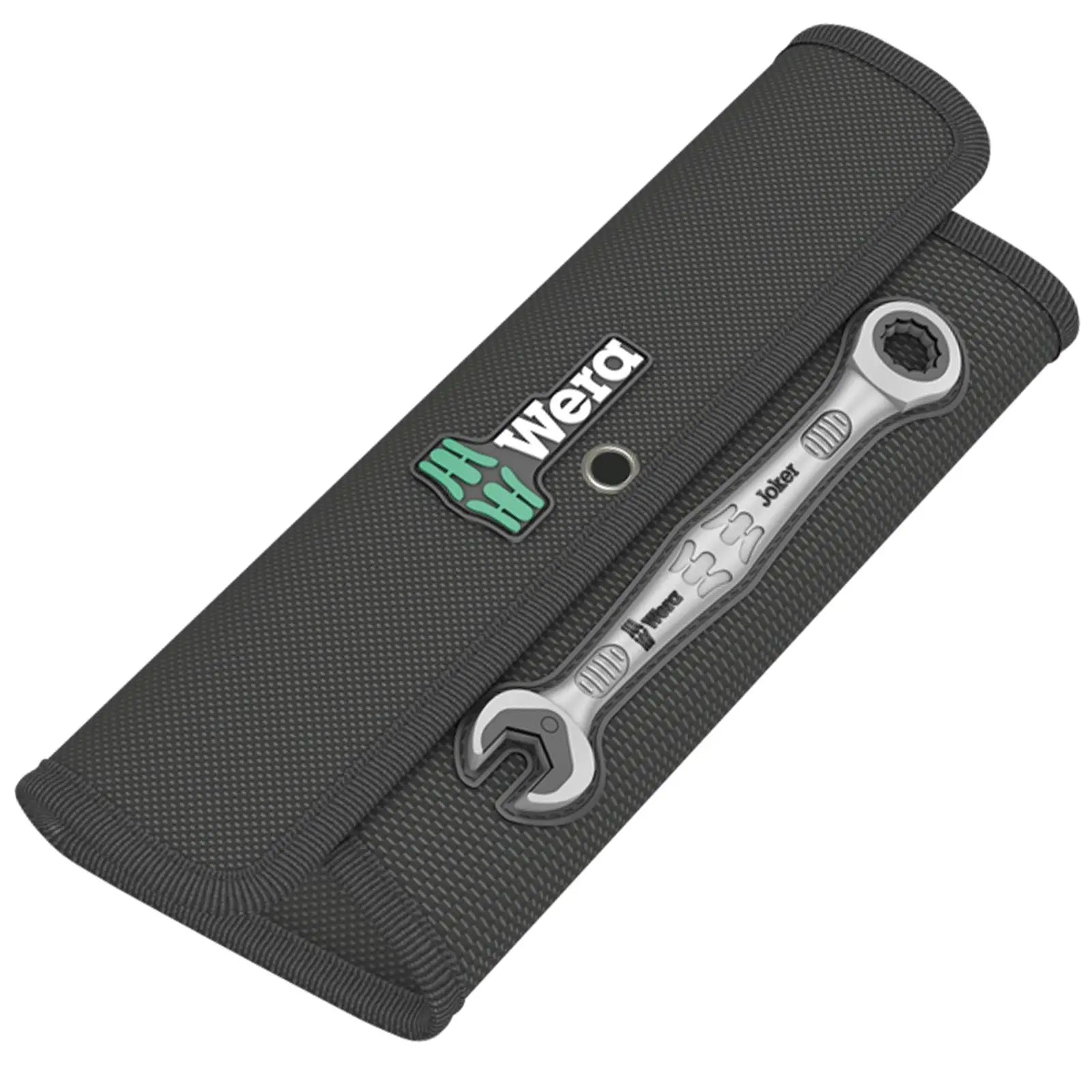 Wera Ratchet Combination Spanner Set 8 Piece 6000 Joker 8 Set 1 Imperial in Pouch 5/16"-3/4 White Rose Tools