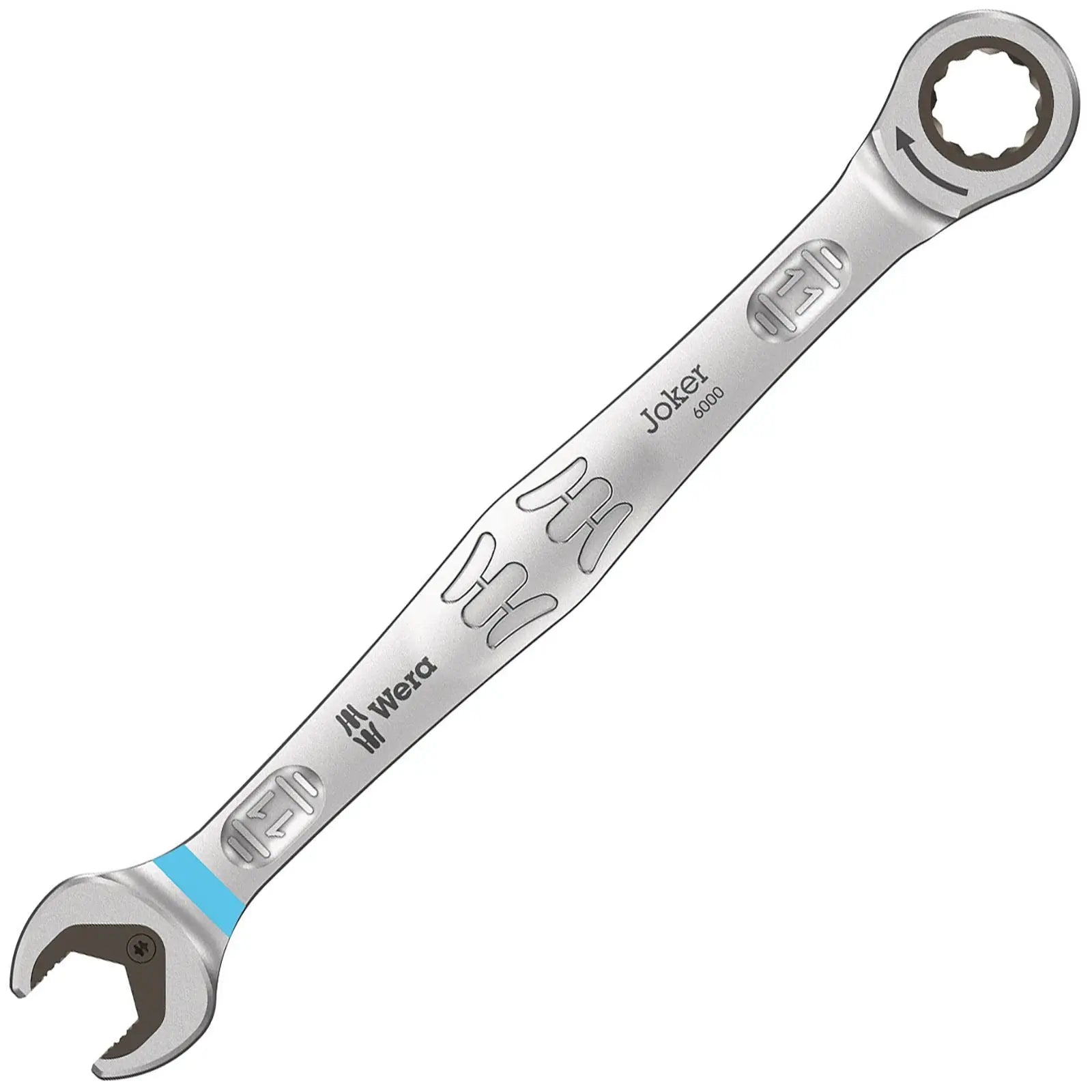 Wera Ratchet Combination Spanner Wrench 6000 Joker Metric Imperial Open End Ring Choose Size White Rose Tools