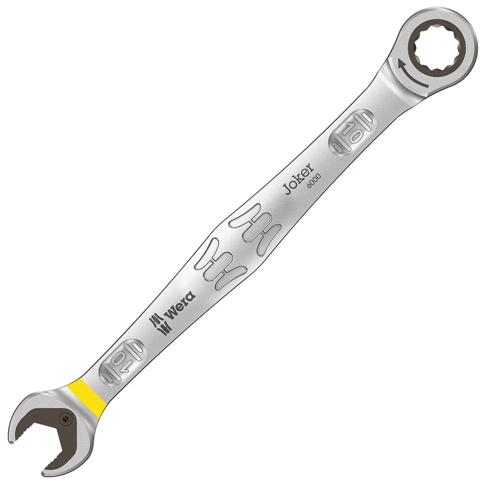 Wera Ratchet Combination Spanner Wrench 6000 Joker Metric Imperial Open End Ring Choose Size White Rose Tools