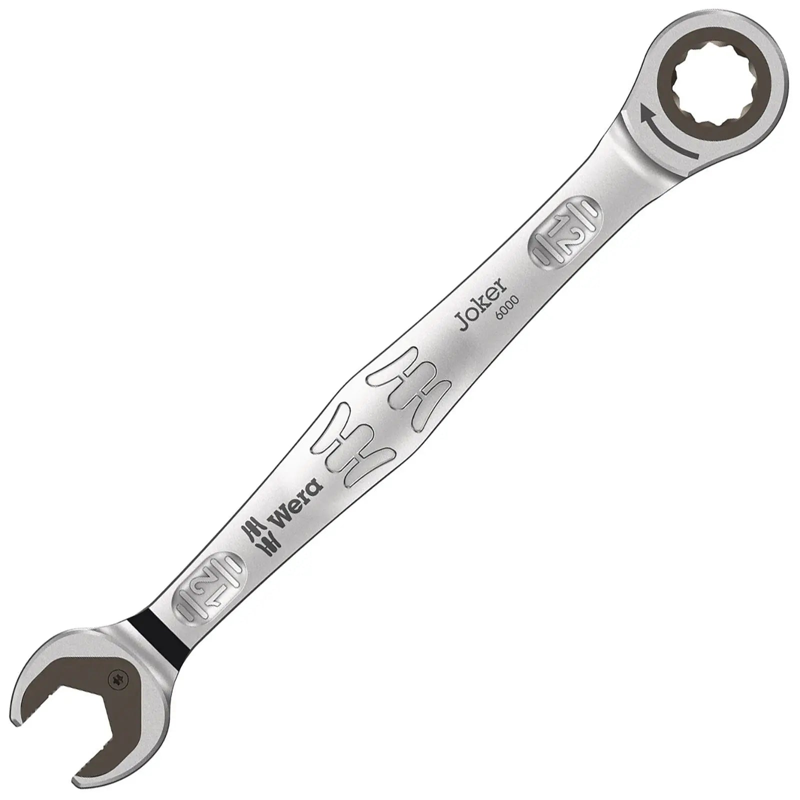 Wera Ratchet Combination Spanner Wrench 6000 Joker Metric Imperial Open End Ring Choose Size White Rose Tools