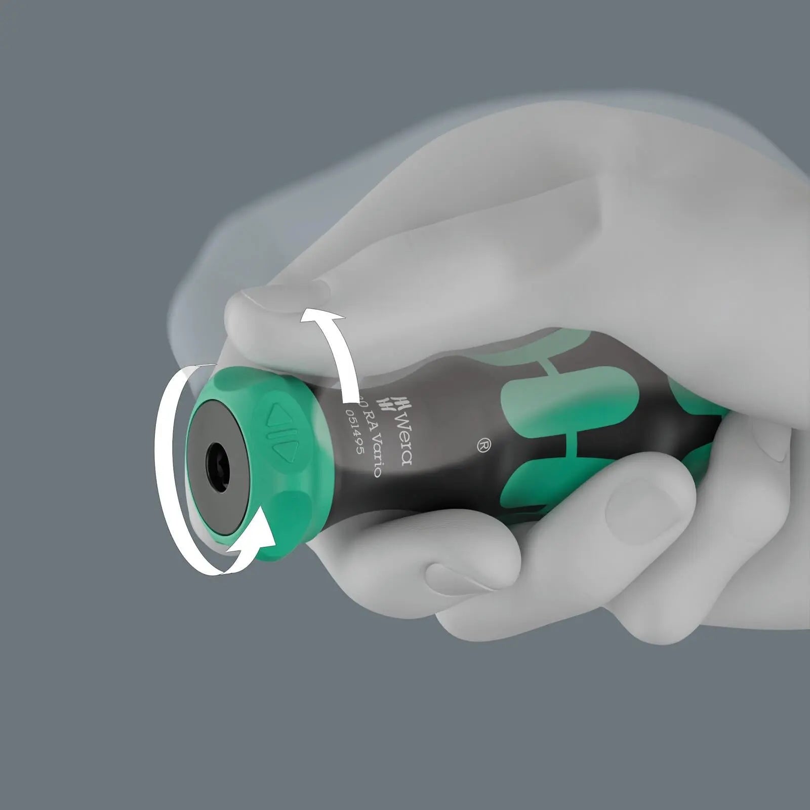 Wera Ratchet Screwdriver 80 RA Vario Bit Holding Handle with Ratchet Functionality  White Rose Tools