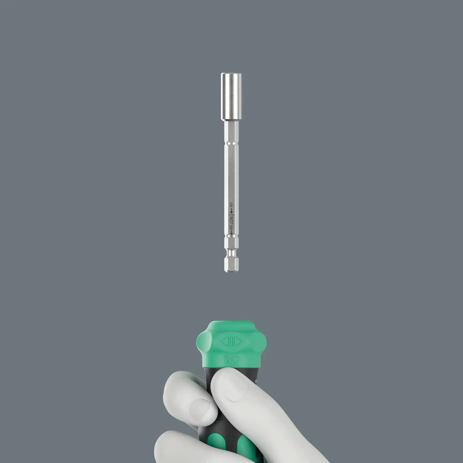 Wera Ratchet Screwdriver Set Kraftform Kompakt 28 RA with Pouch 6 Pieces PH PZ TX SL White Rose Tools