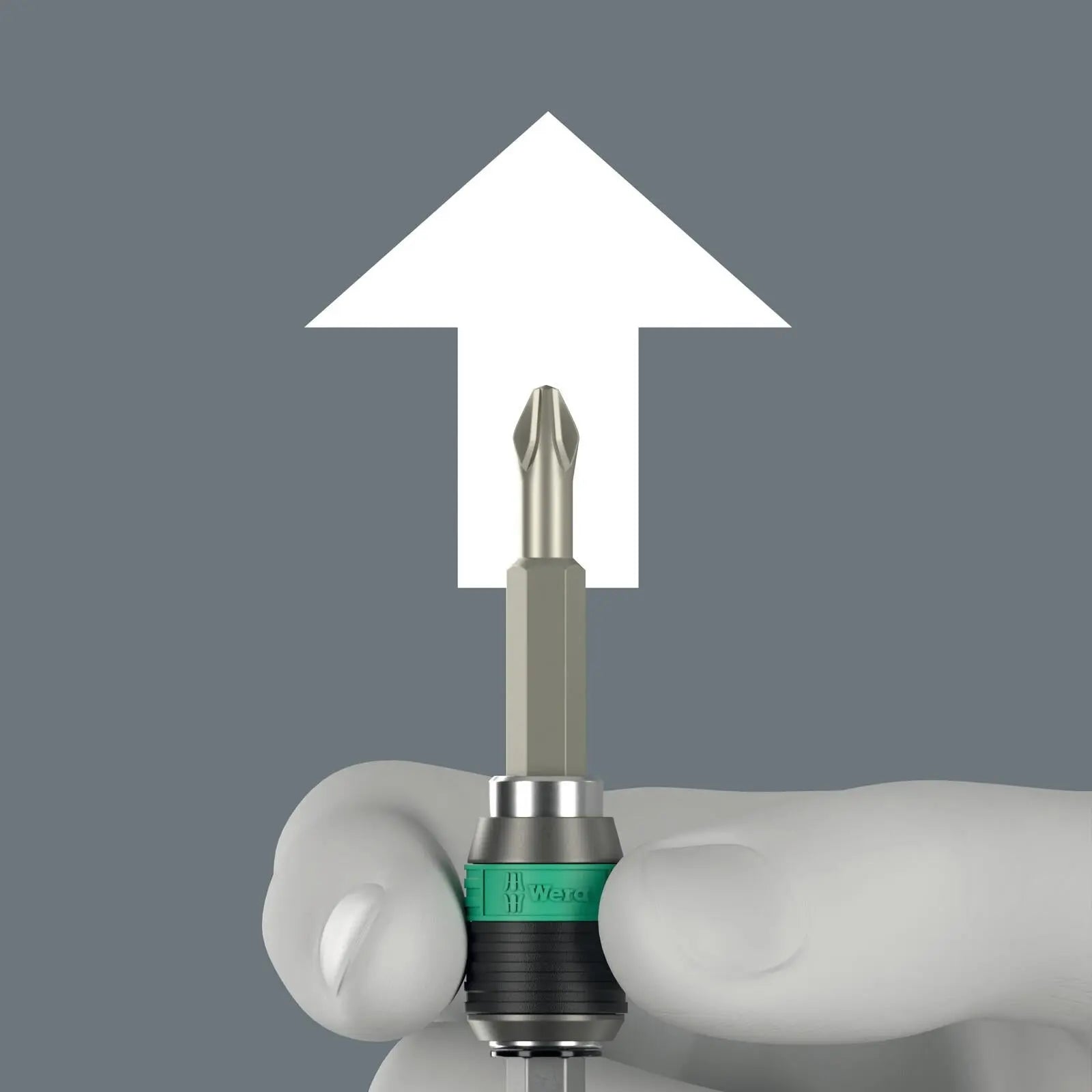 Wera Ratchet Screwdriver Set Kraftform Kompakt 60 RA-R Imperial 1 17 Pieces  PH TX BO SL SQ Hex  White Rose Tools