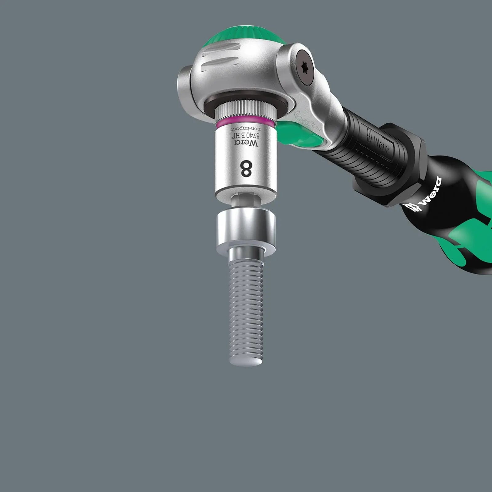 Wera Ratchet Socket Set 3/8" Drive 35 Piece 8100 SB All In Zyklop Speed Ratchet Set 6-19mm White Rose Tools