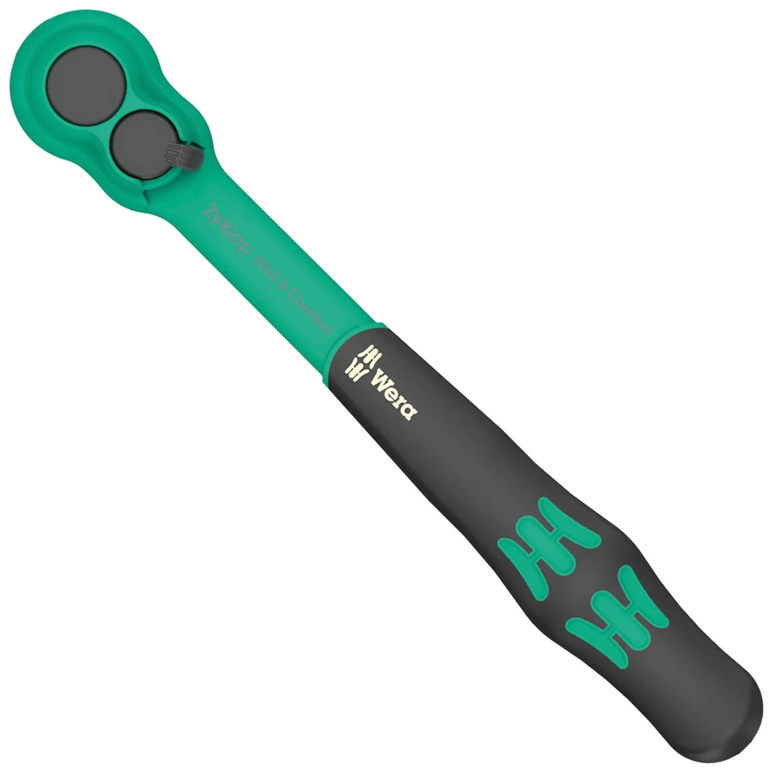 Wera Ratchet Socket Wrench 3/8" Drive 8010 B Zyklop Comfort Ratchet White Rose Tools