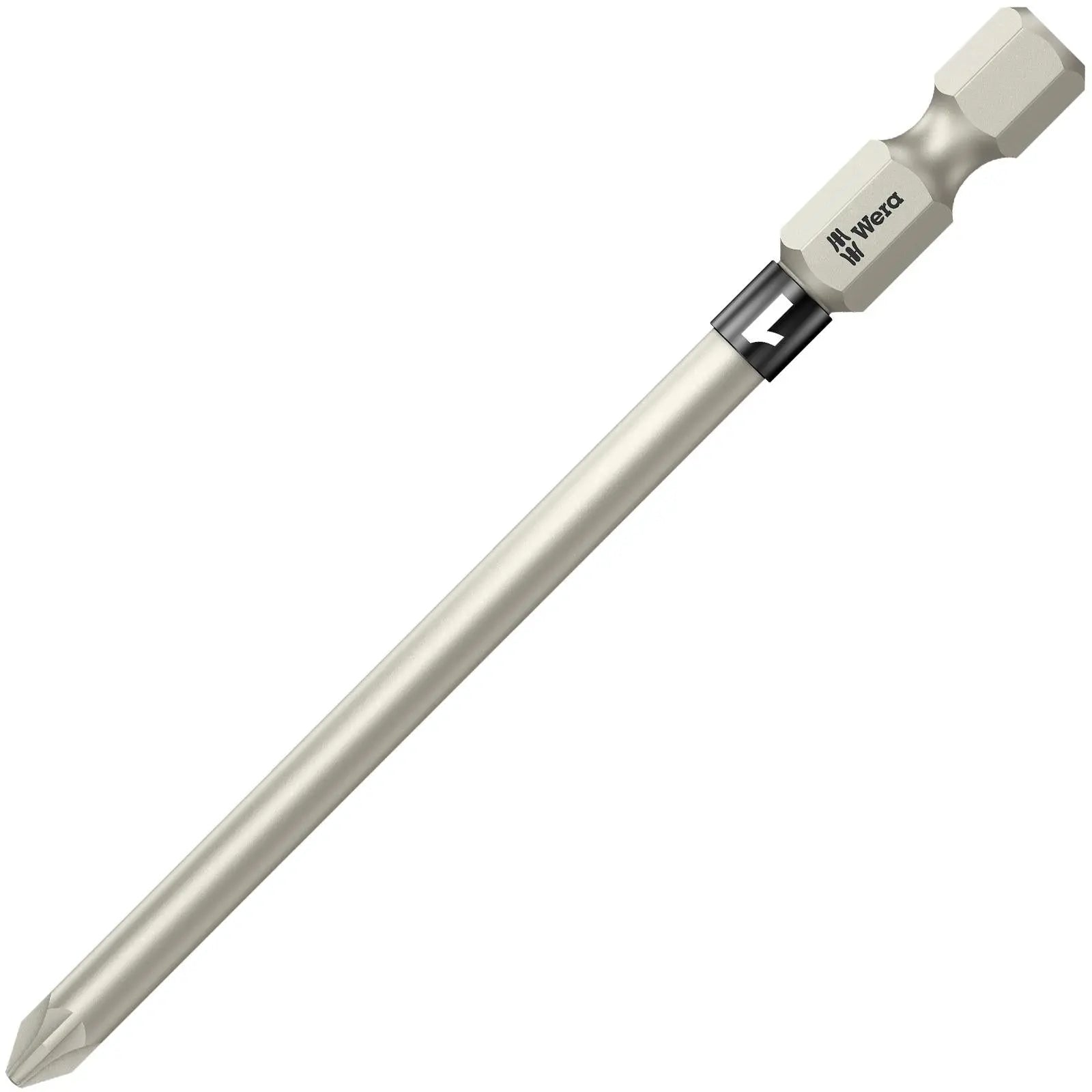 Wera Screwdriver Bit 1/4" Hex Take It Easy 89mm Long Individual White Rose Tools