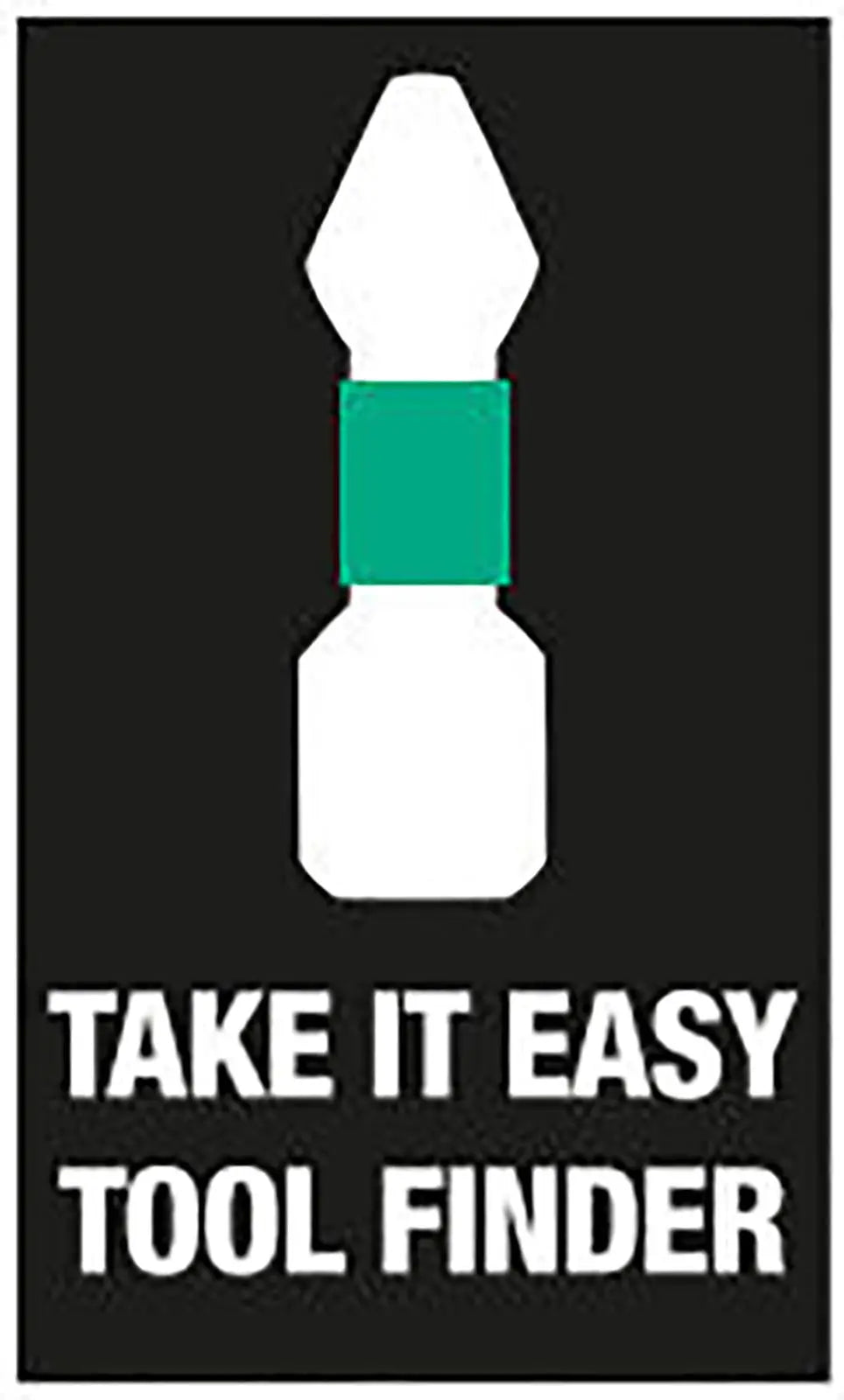 Wera Screwdriver Bit 1/4" Hex Take It Easy 89mm Long Individual White Rose Tools