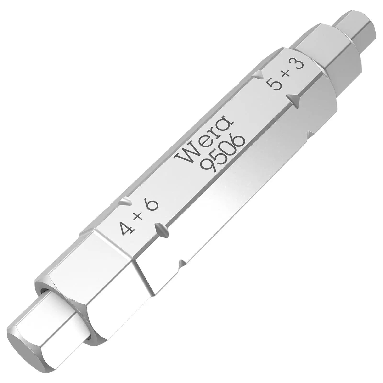 Wera Screwdriver Bit Hex 9506 SB 4 in 1 Bit 1 Bicycle Tool 3mm 4mm 5mm 6mm x 37mm White Rose Tools