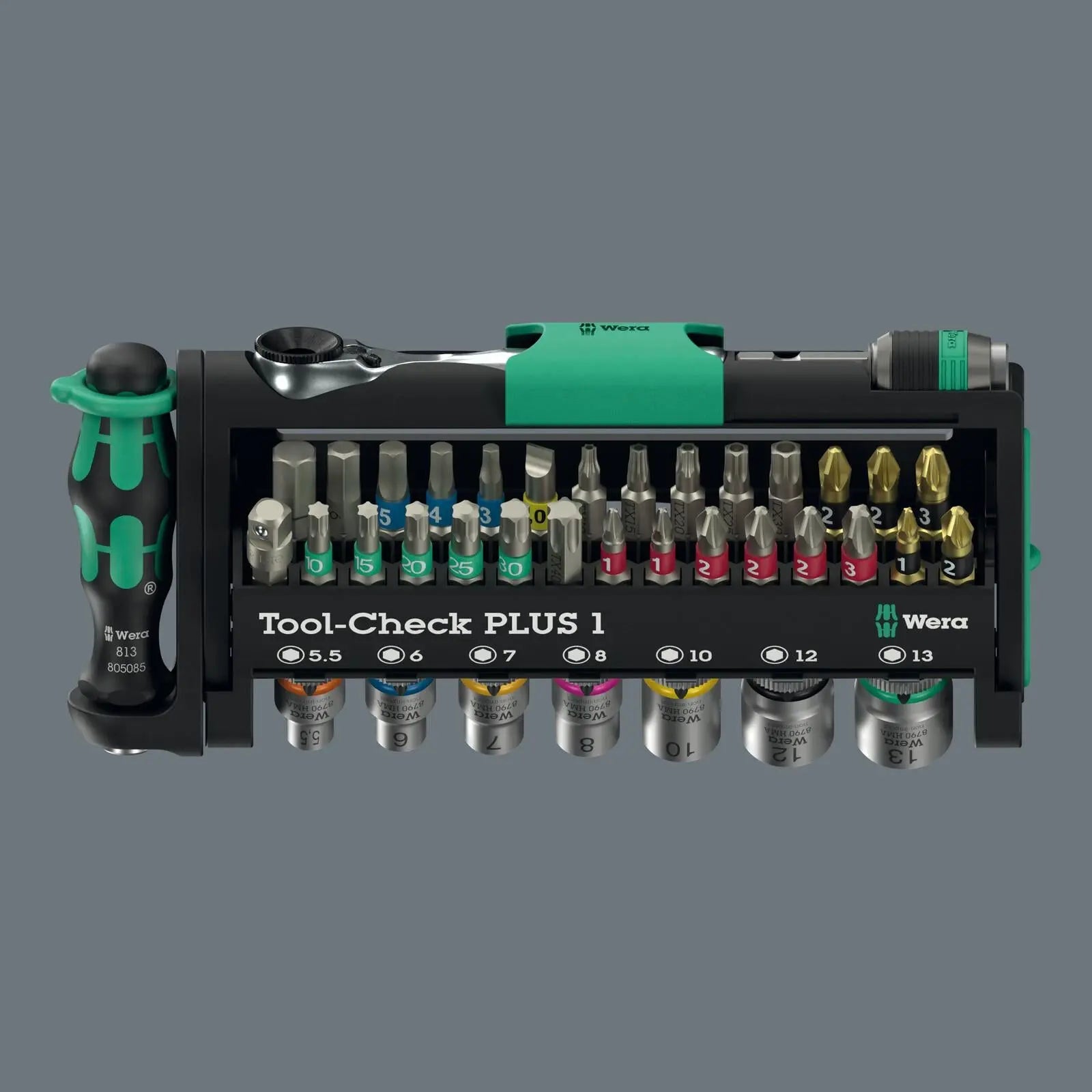 Wera Screwdriver Bits Bit Holder and Socket Set Tool Check PLUS 1 39 Pieces White Rose Tools