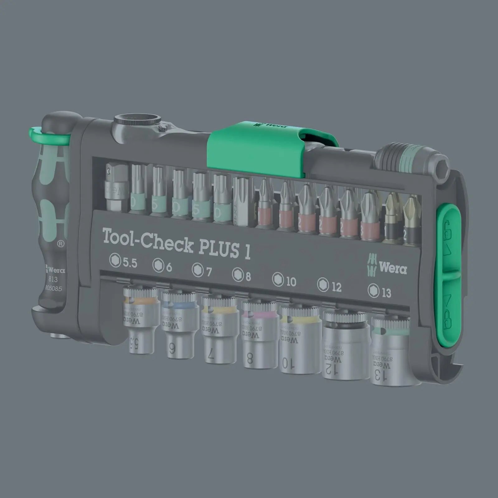 Wera Screwdriver Bits Bit Holder and Socket Set Tool Check PLUS Imperial 1 39 Pieces White Rose Tools