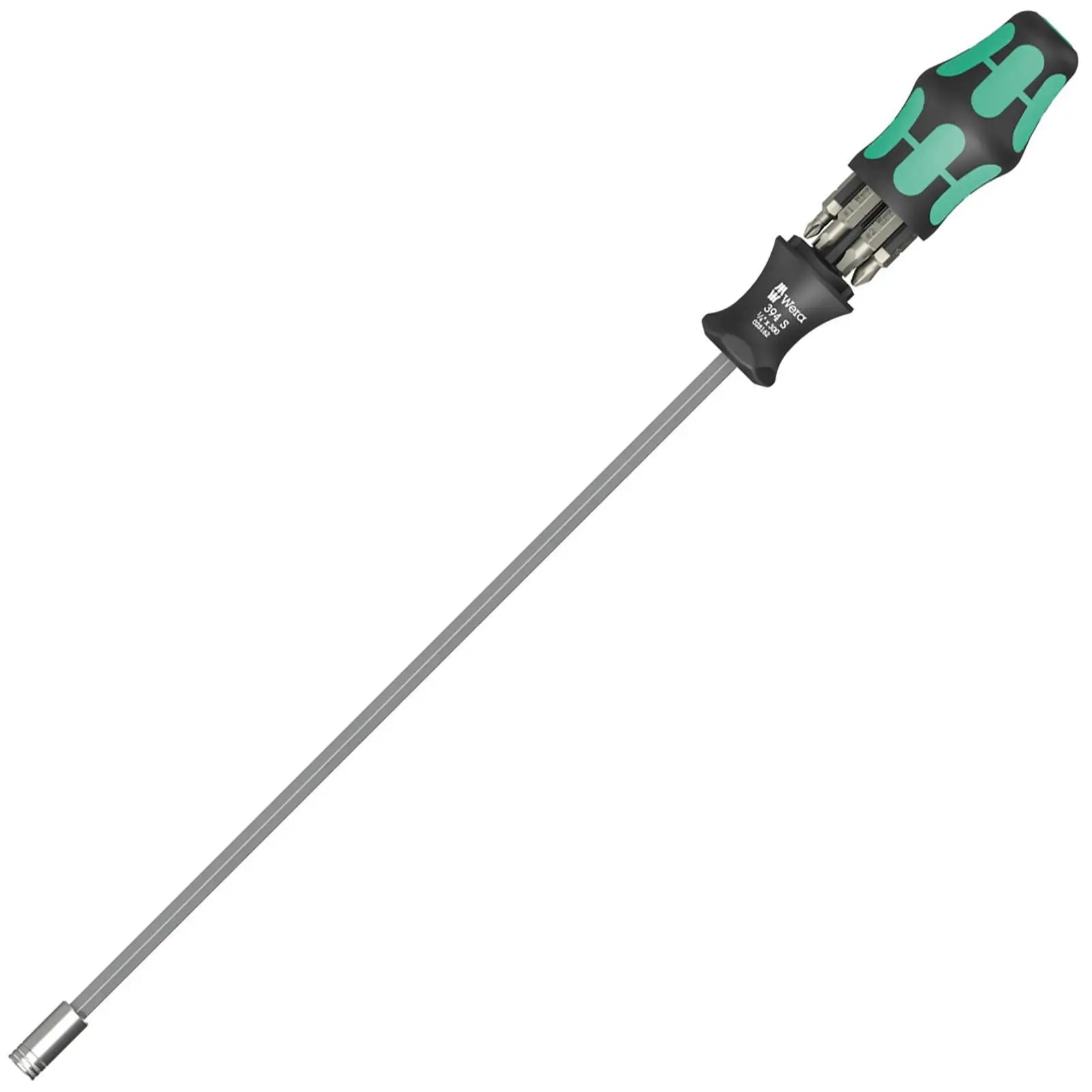 Wera Screwdriver Set 1/4" Hex 300mm Kraftform Kompakt KK 27 XL Universal Imperial Set 1 7 Pieces PH SL SQ White Rose Tools